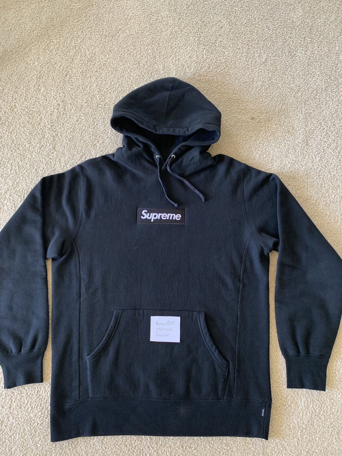 Supreme FW10 Box Logo Hoodie | Grailed