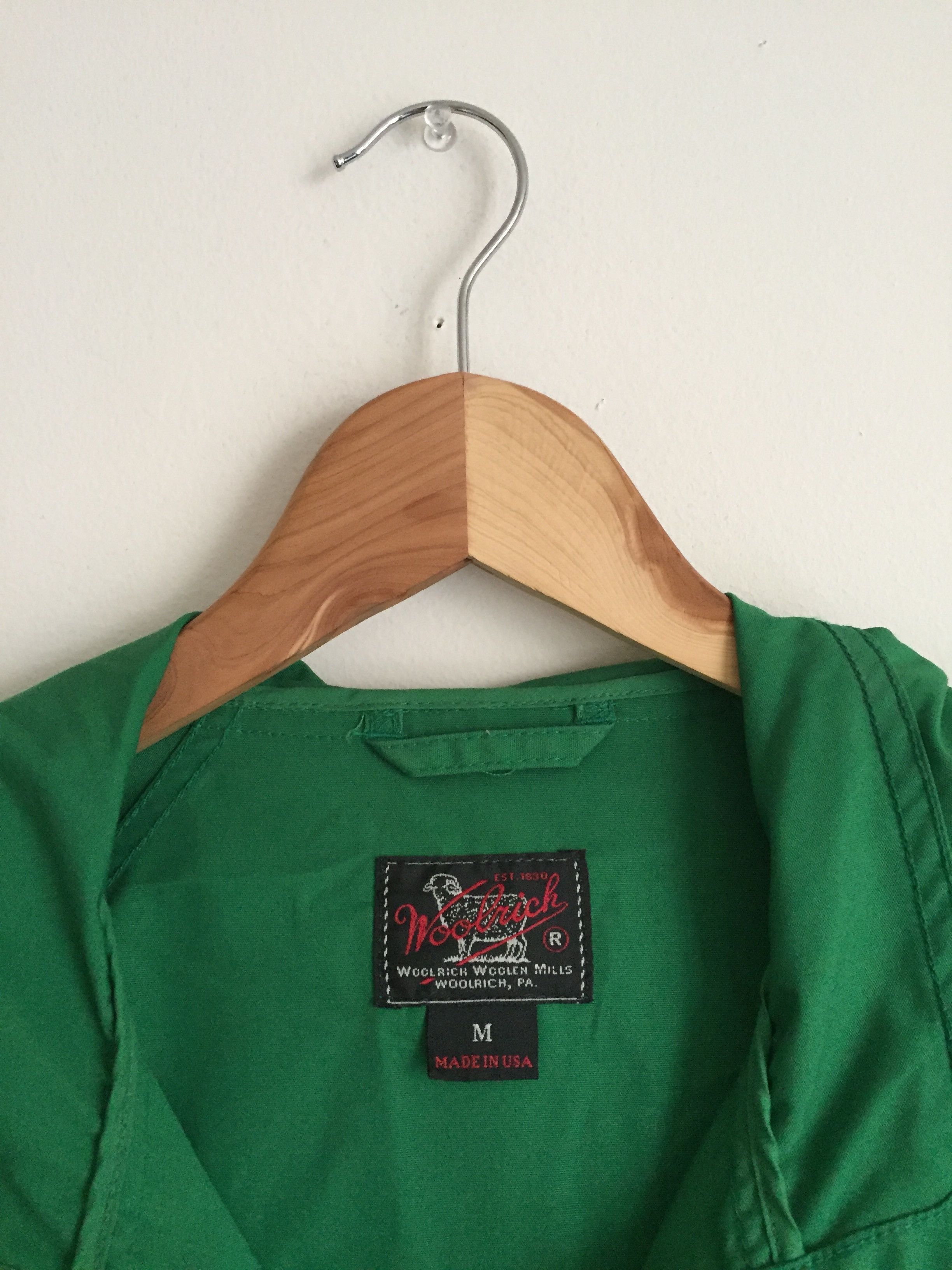 Woolrich Woolen Mills Kelly Green Trail Parka Size US M / EU 48-50 / 2 - 2 Thumbnail