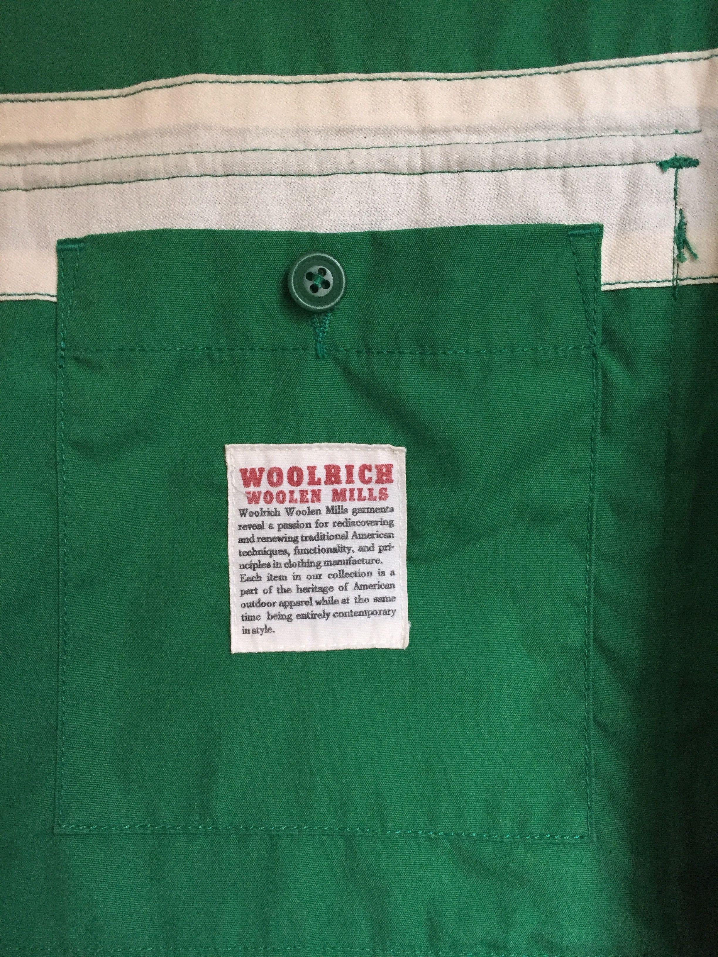 Woolrich Woolen Mills Kelly Green Trail Parka Size US M / EU 48-50 / 2 - 4 Thumbnail