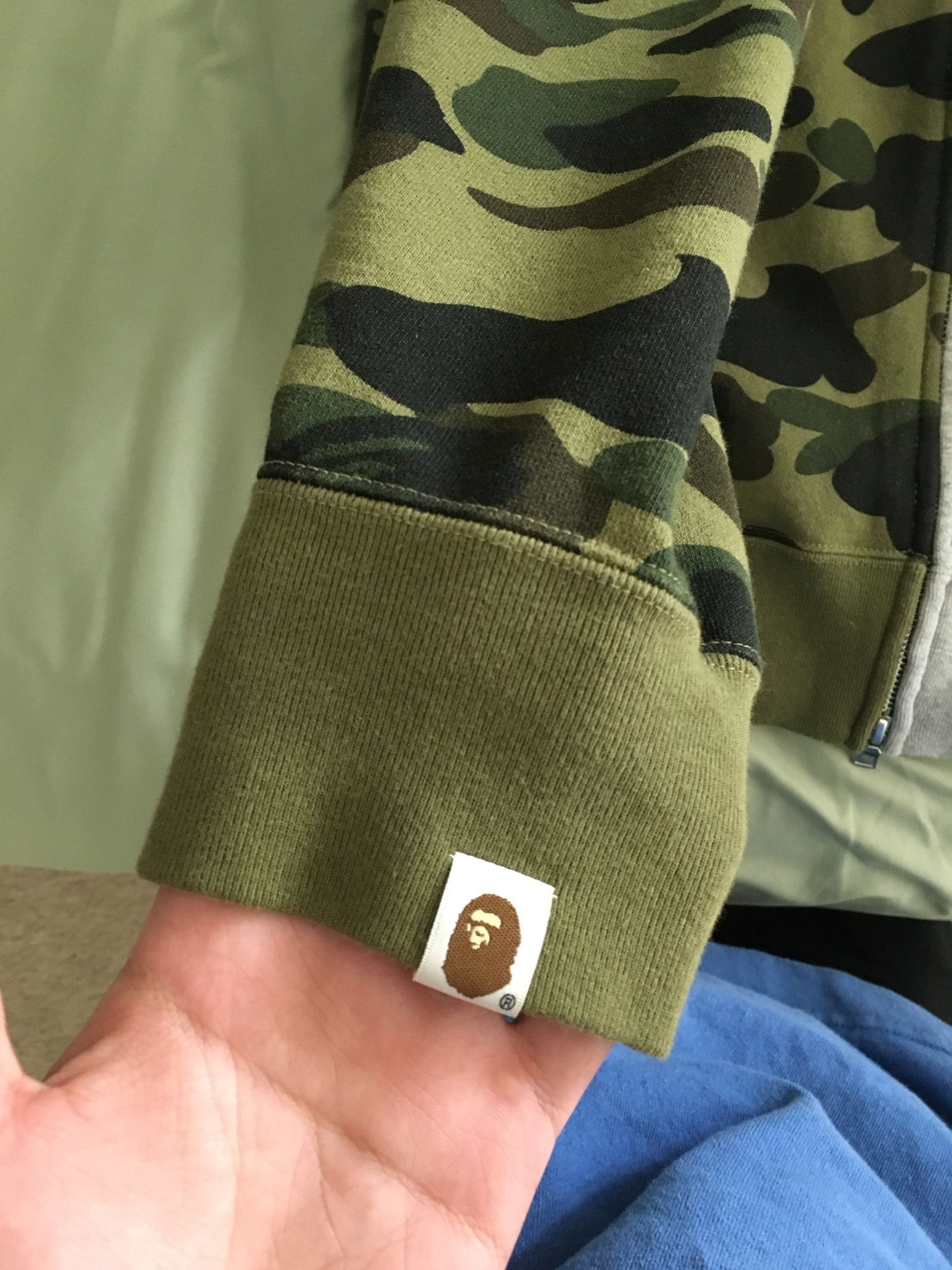 Bape BAPE HALF SHARK FULL ZIP 1ST CAMO Size US L / EU 52-54 / 3 - 6 Thumbnail