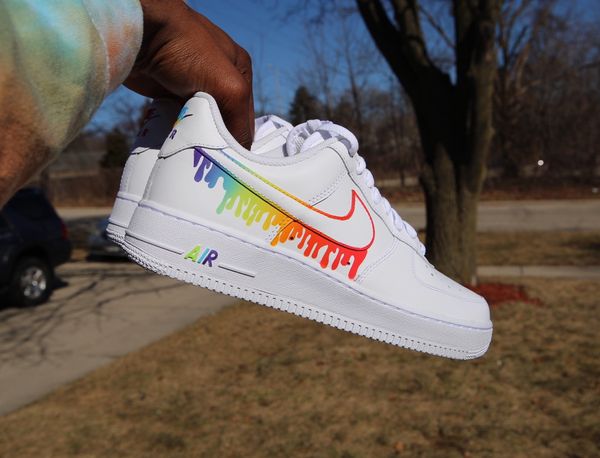 Custom Air Force 1 Outline Drip