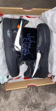 Nike Air Force 1 Low Off-White Black - AO4606-001 – Izicop