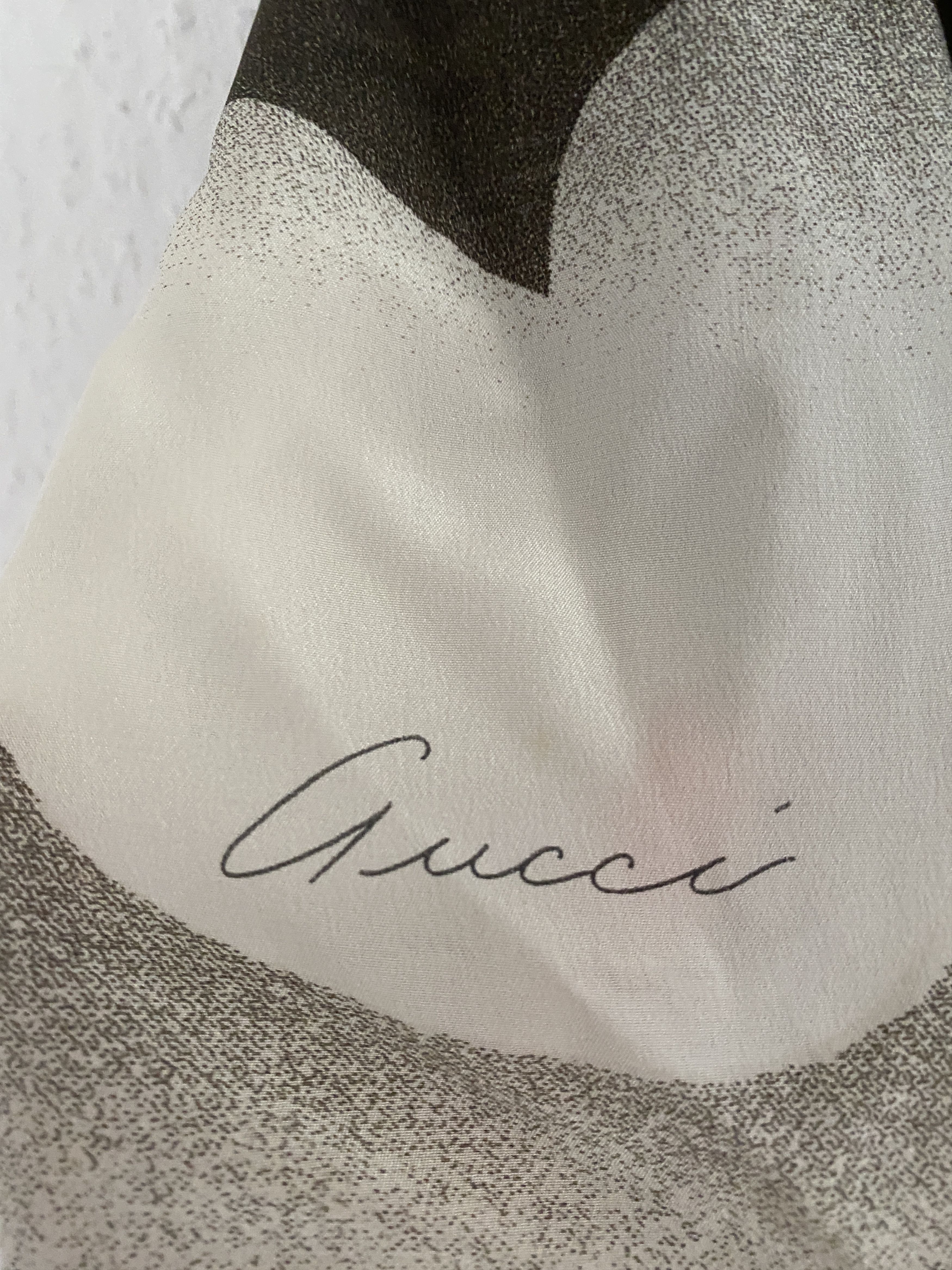 Gucci SS03 Japanese print silk scarf by Tom Ford Size ONE SIZE - 4 Thumbnail