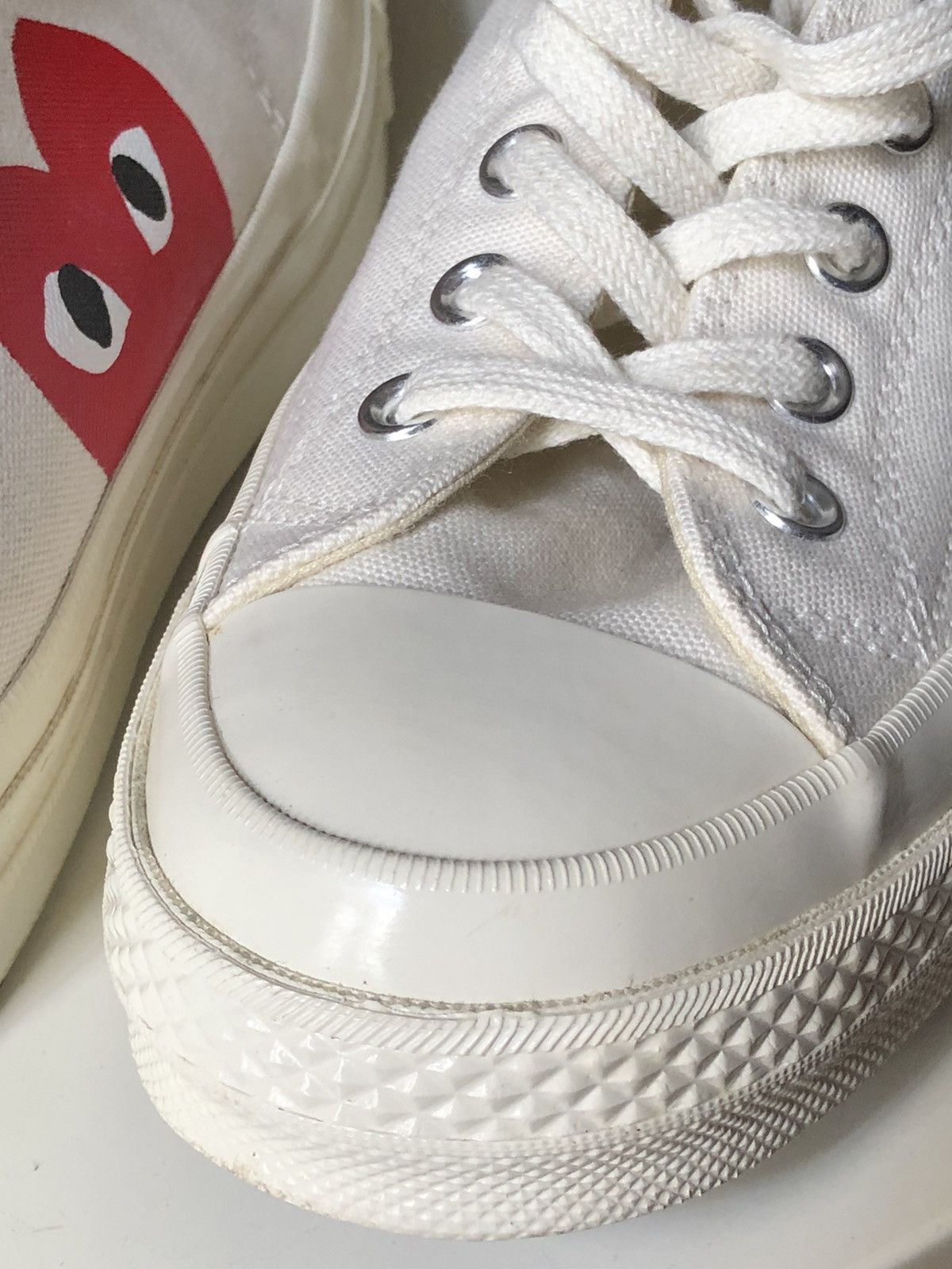 Comme des Garcons × Converse Comme des Garcons x Chuck Taylor 1970 Low Play Size US 9.5 / EU 42-43 - 3 Thumbnail