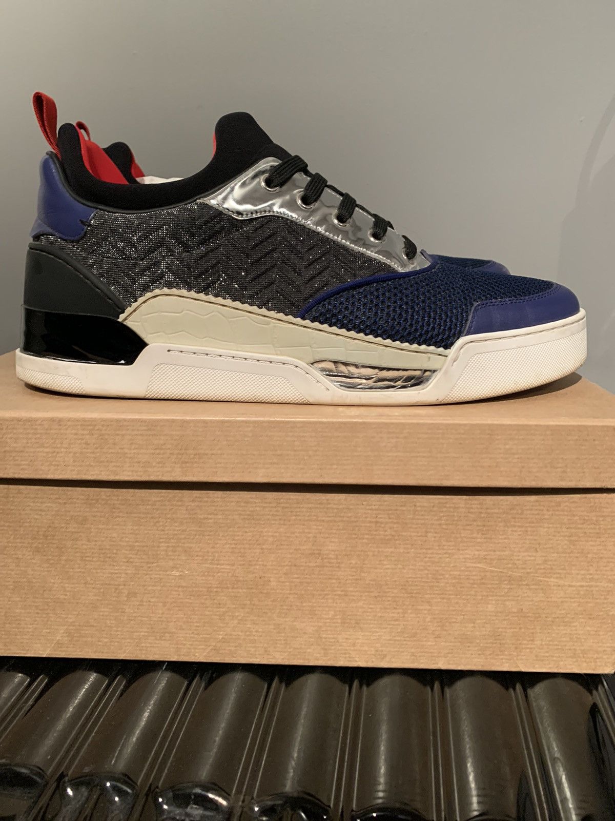 Christian Louboutin AURÉLIEN FLAT CLF/MESH ALV/SP | Grailed
