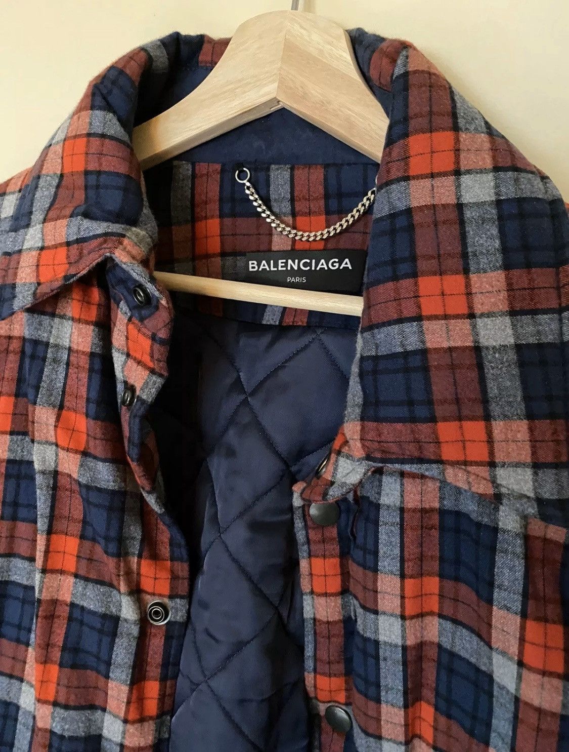 Balenciaga Peacoat Shirt Jacket Size US S / EU 44-46 / 1 - 5 Thumbnail