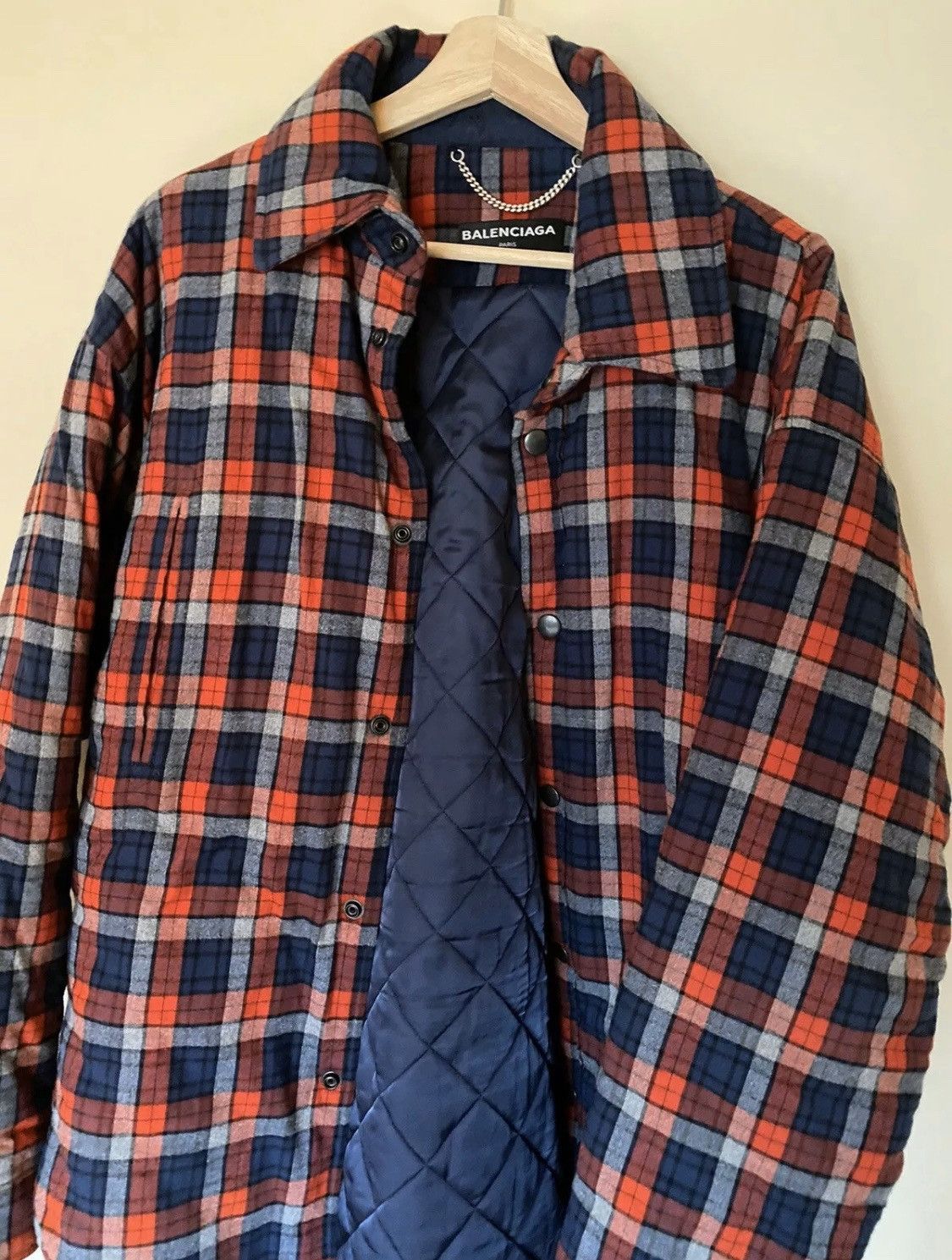 Balenciaga Peacoat Shirt Jacket Size US S / EU 44-46 / 1 - 4 Thumbnail