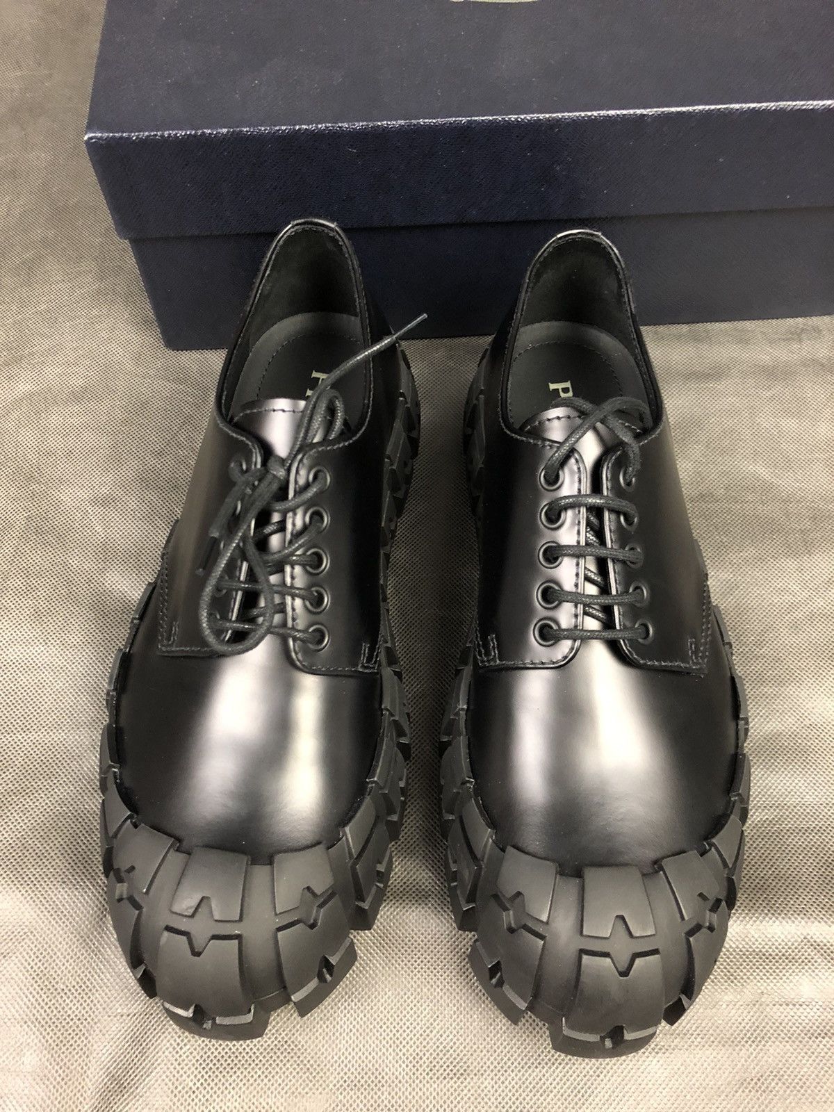 Prada New! AW19 rubber bumper boots Size US 11 / EU 44 - 2 Thumbnail