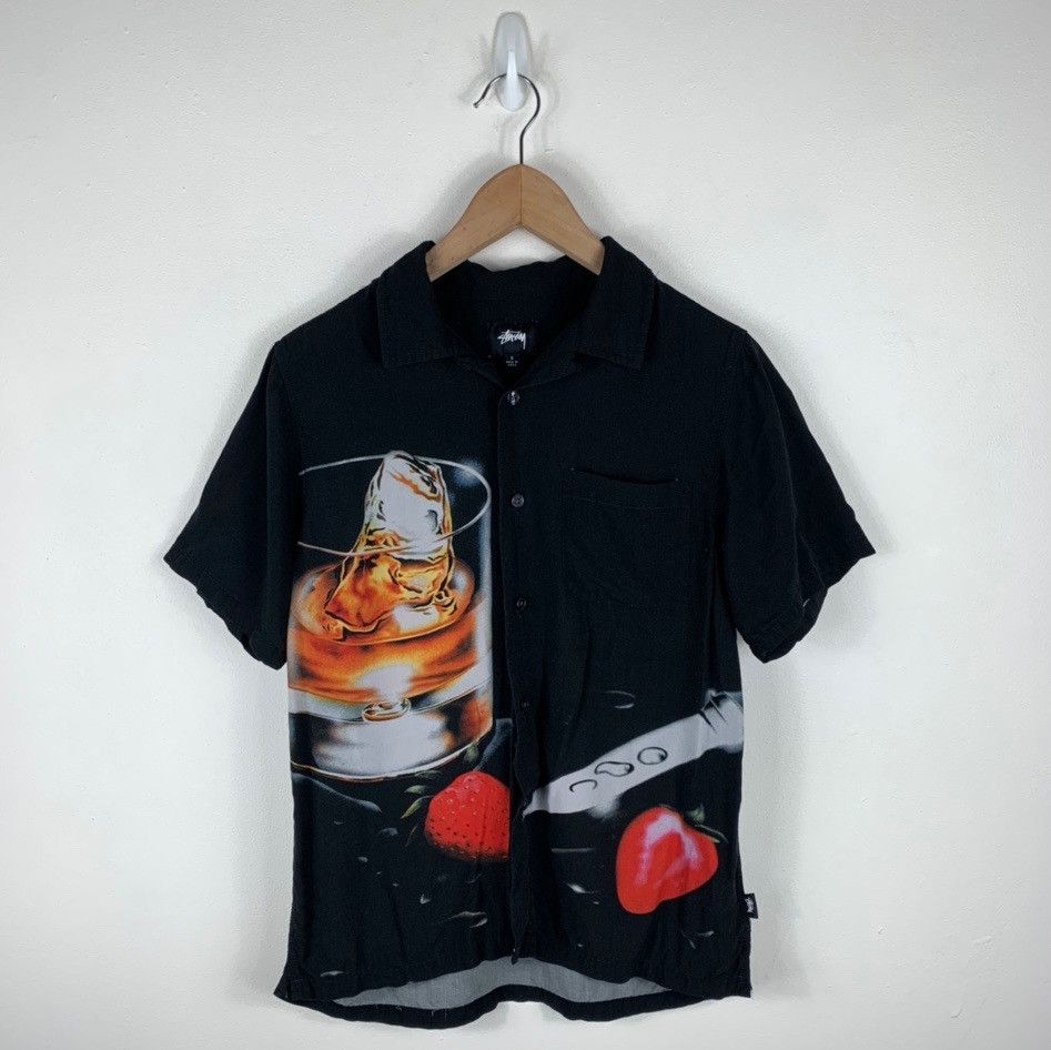Stussy STUSSY SHORT SLEEVE COCKTAIL SHIRT | Grailed