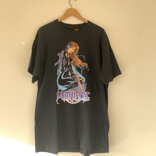 Vintage Vintage 90s WITCHBLADE By Fashion Victim Anime Rare Tee