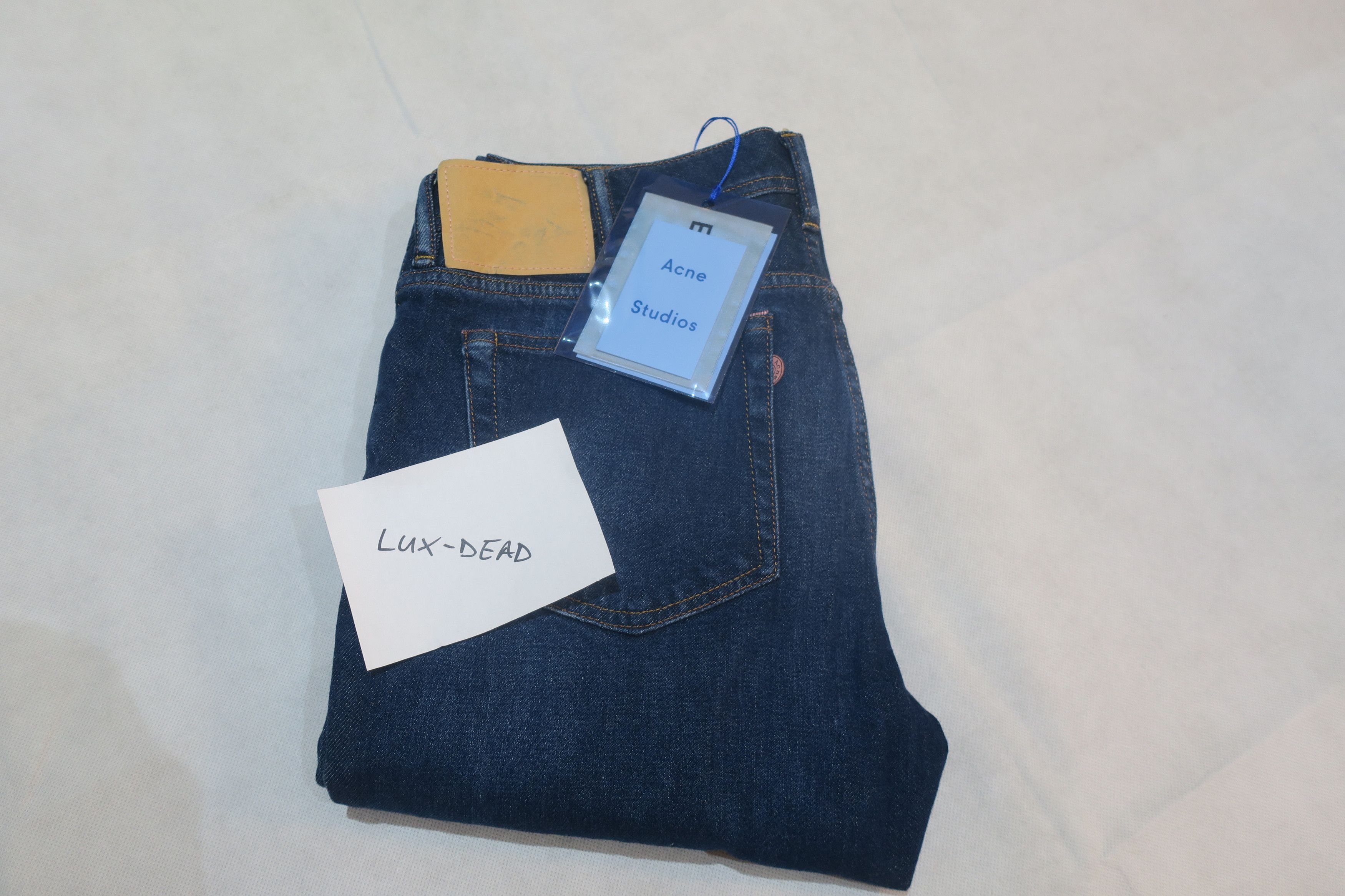 Acne Studios x Bla Konst North Dark Blue Jeans 32x34