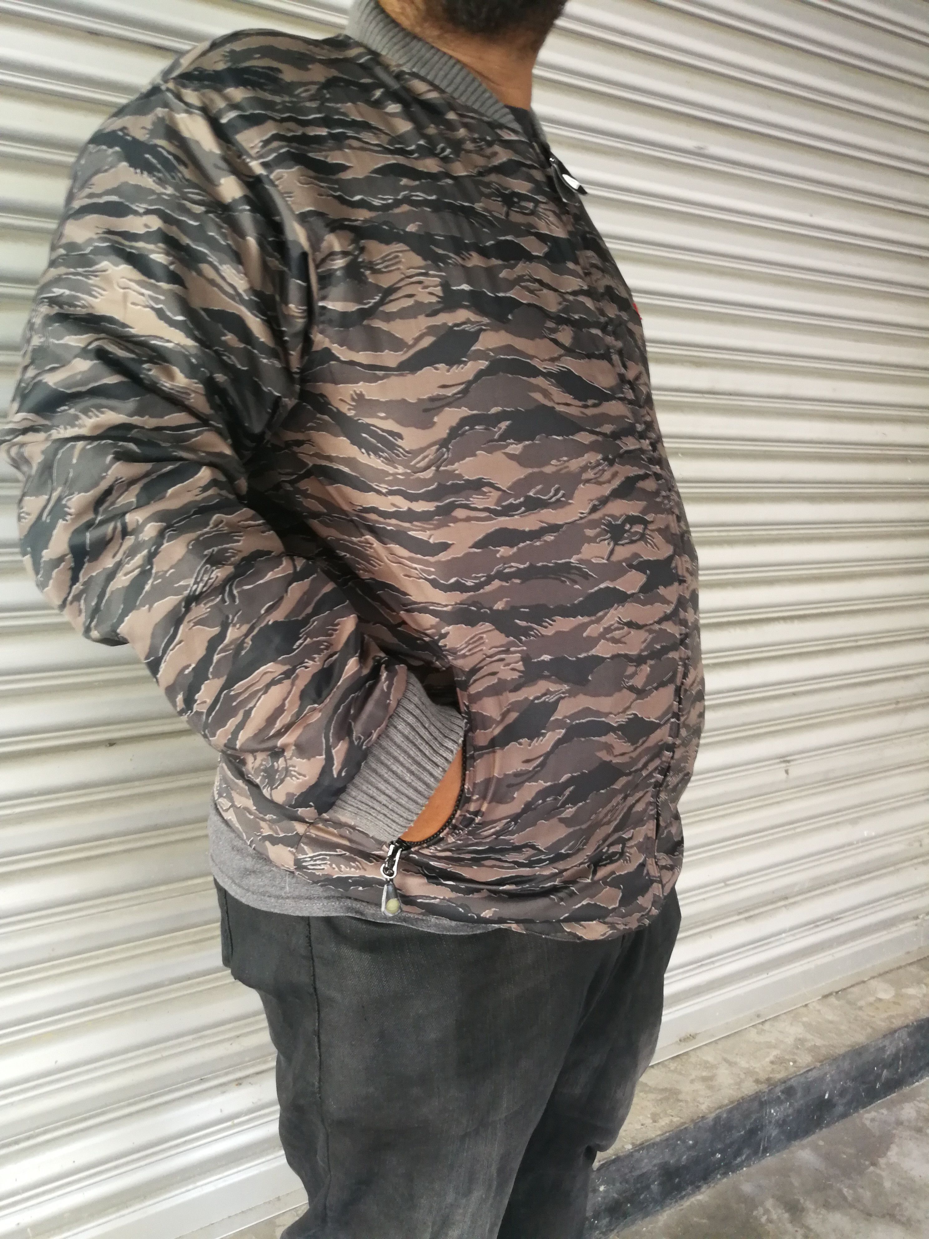 Quicksilver Quiksilver Jacket tiger stripe camouflage Grailed