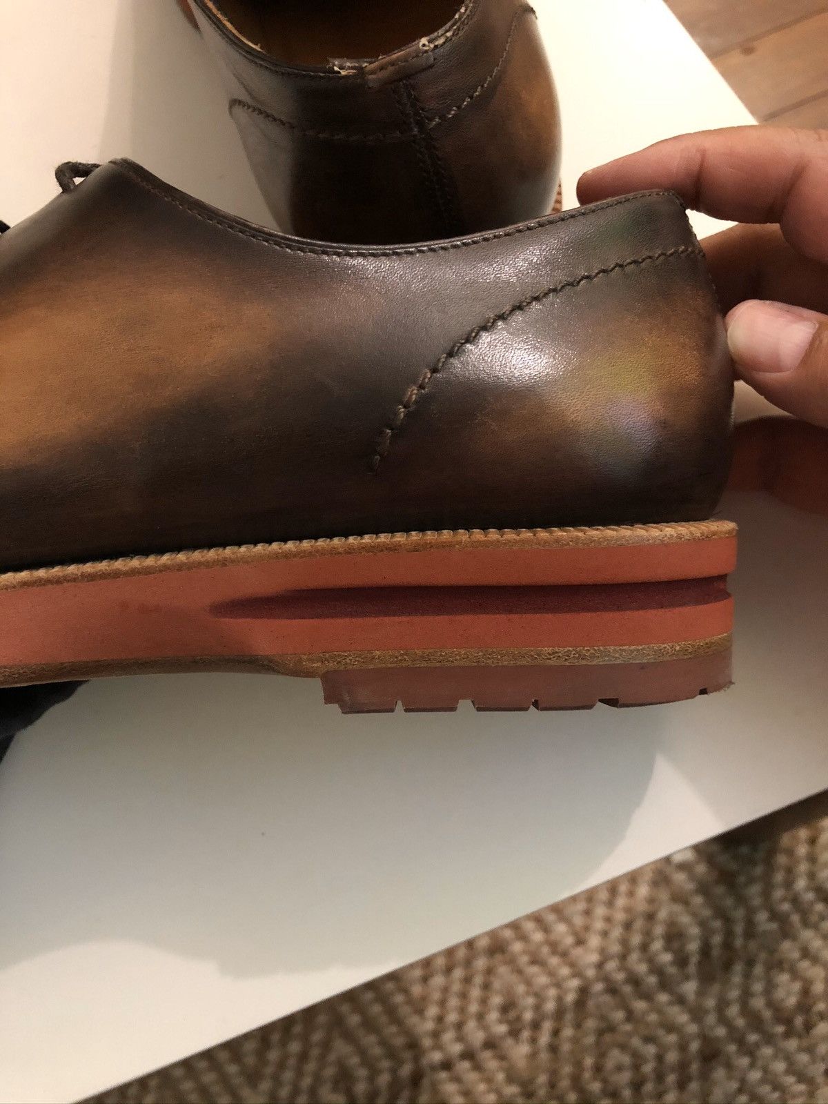 Berluti Berluti Alessio Leather Oxford Size US 9 / EU 42 - 5 Thumbnail