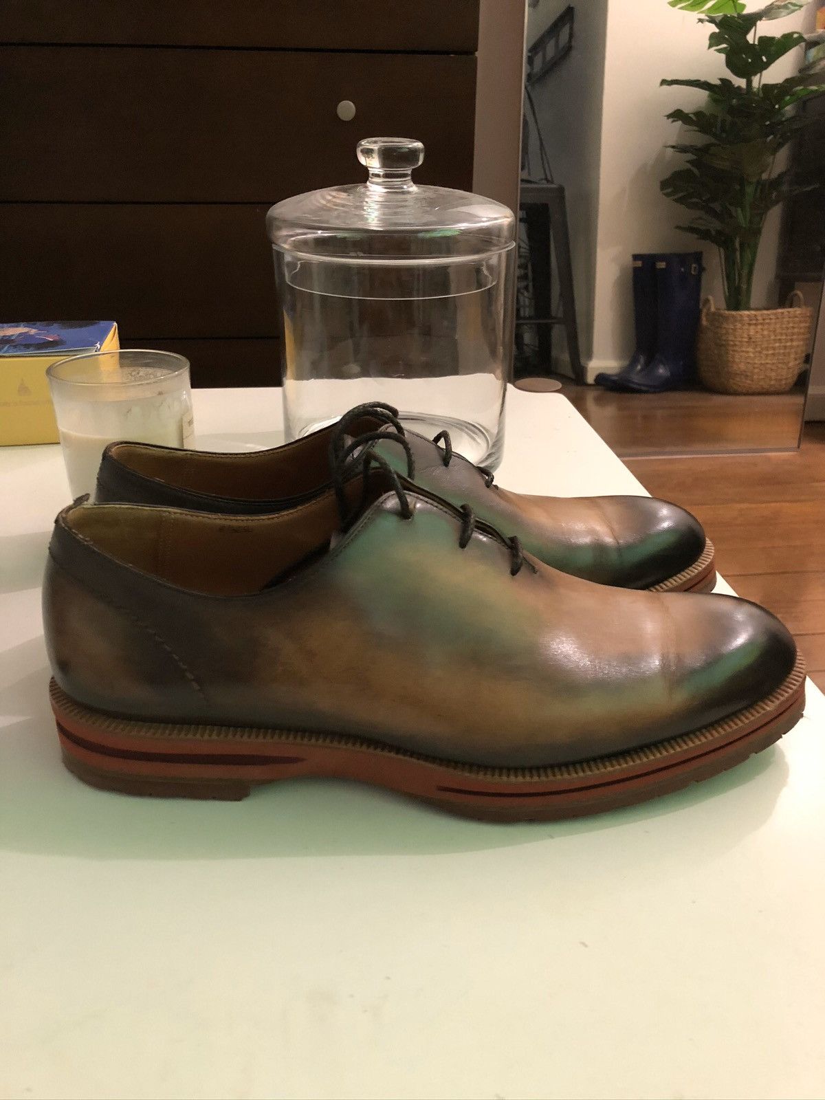 Berluti Berluti Alessio Leather Oxford Size US 9 / EU 42 - 1 Thumbnail