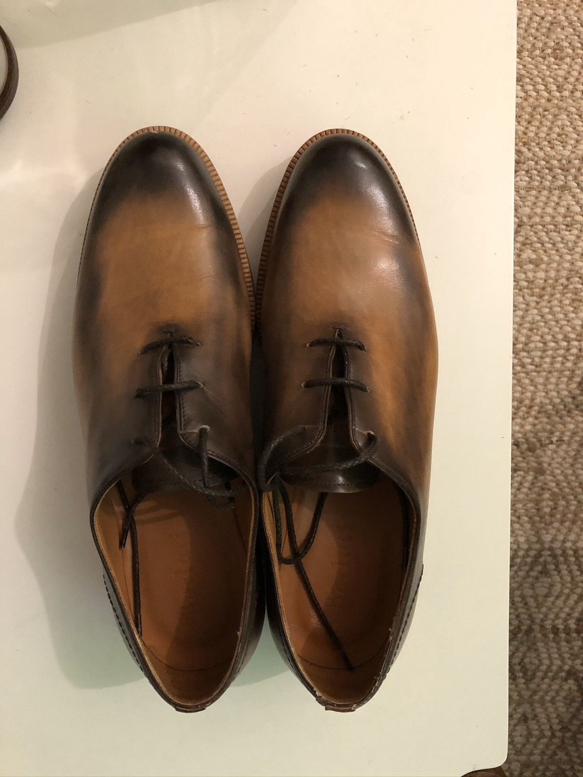 Berluti Berluti Alessio Leather Oxford Size US 9 / EU 42 - 4 Thumbnail
