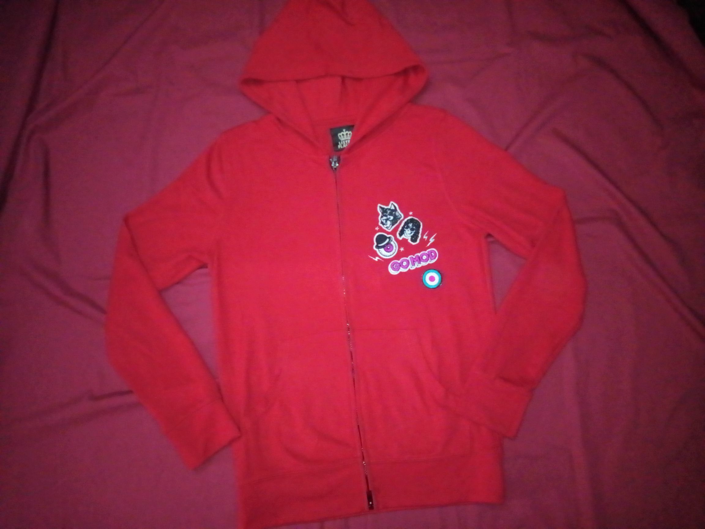 Japanese Brand Listen Flavor Mod girl women hoodie harajuku fashion Size ONE SIZE - 3 Thumbnail