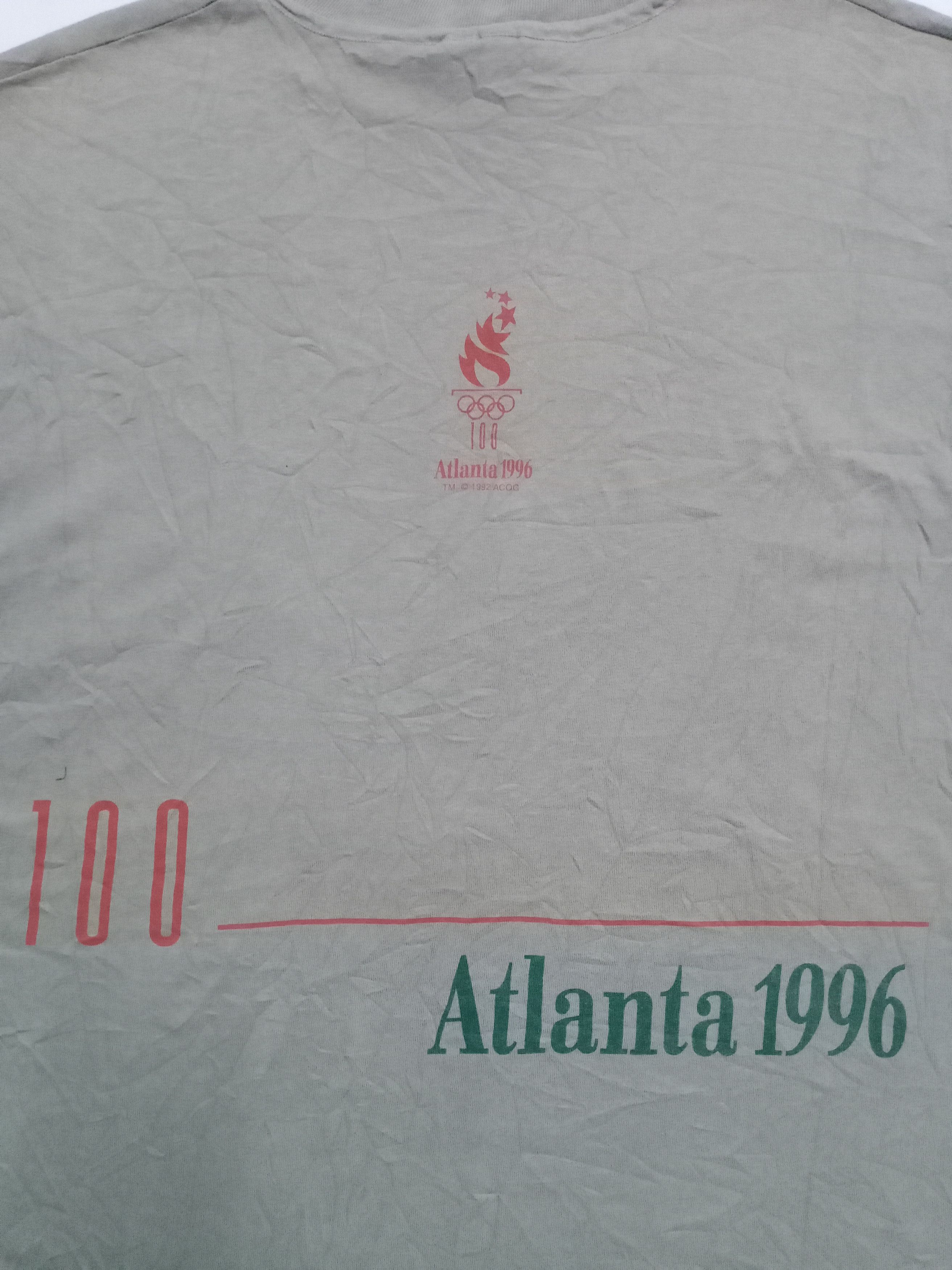 USA Olympics × Vintage Vintage Olimpik Games Atlanta 1996 Big Size Tshirt Size US XL / EU 56 / 4 - 2 Thumbnail
