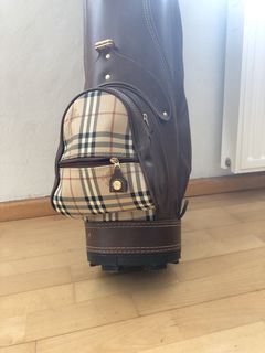 Burberry golf best sale bag for sale