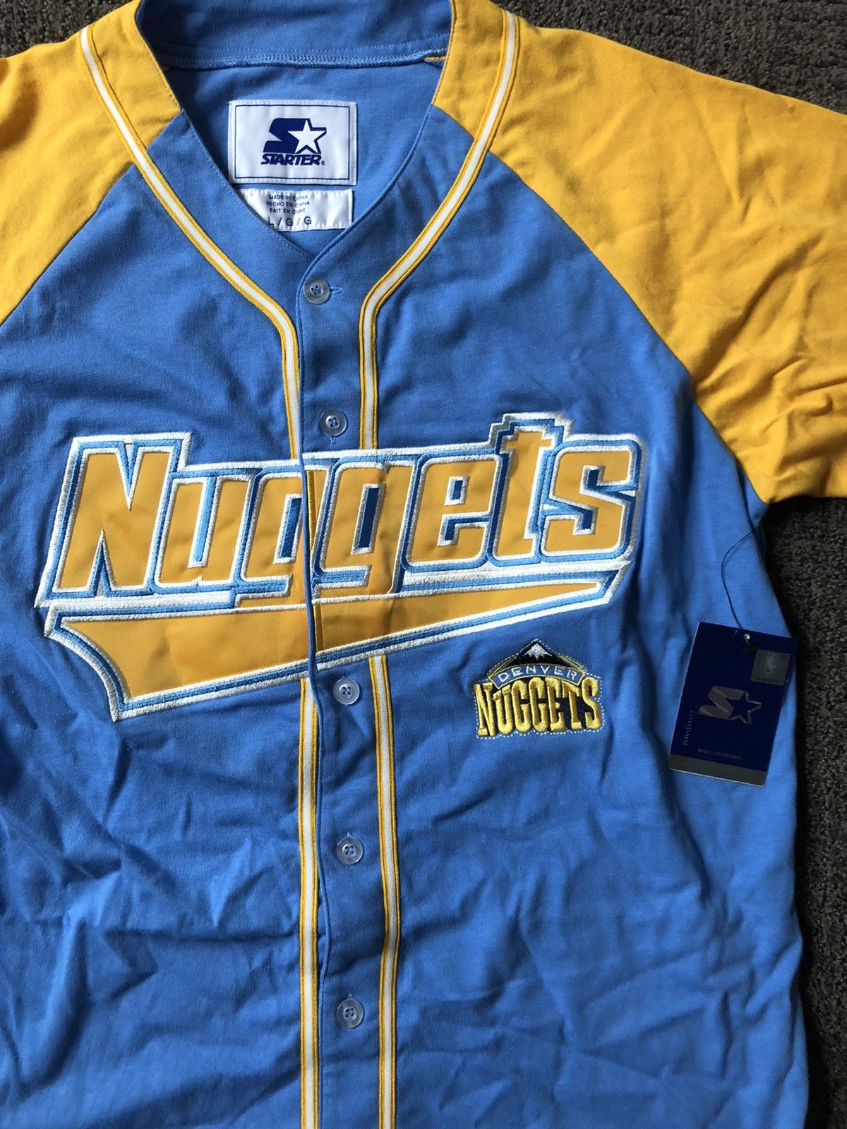 Vintage Denver nuggets baseball jersey Size US L / EU 52-54 / 3 - 2 Preview