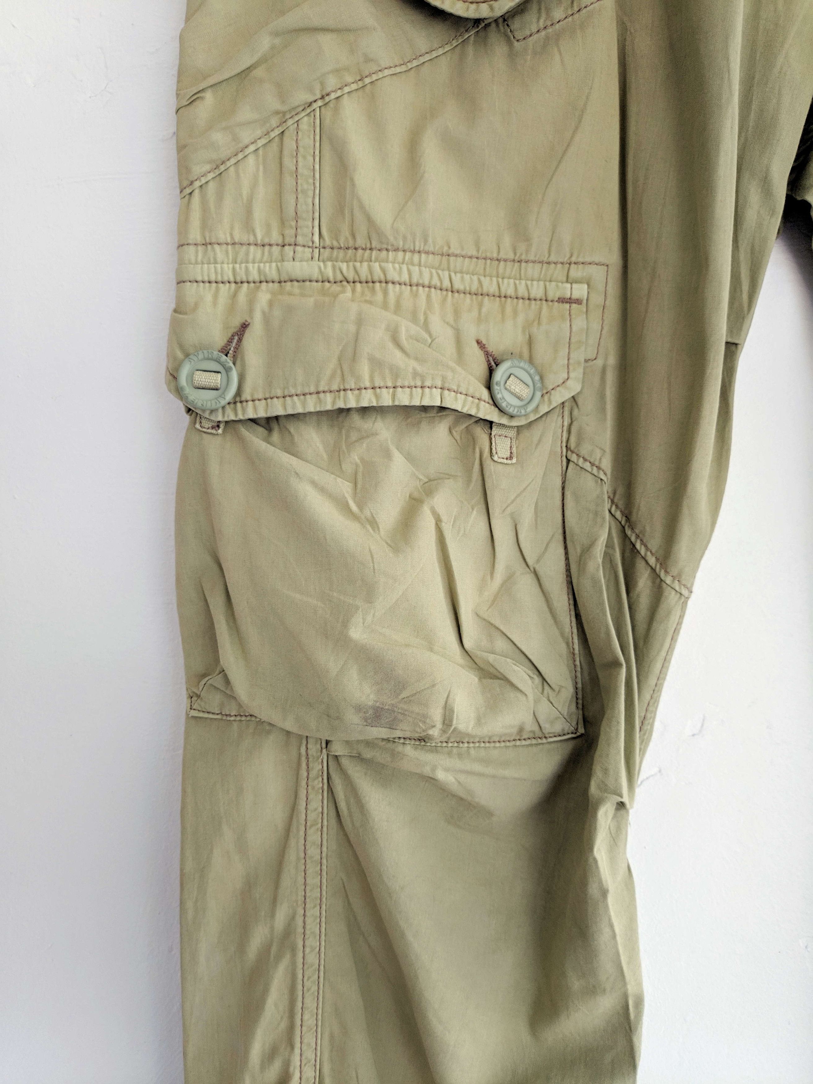 Avirex Army Cargo multi pocket tactical light military pants Size US 32 / EU 48 - 9 Thumbnail