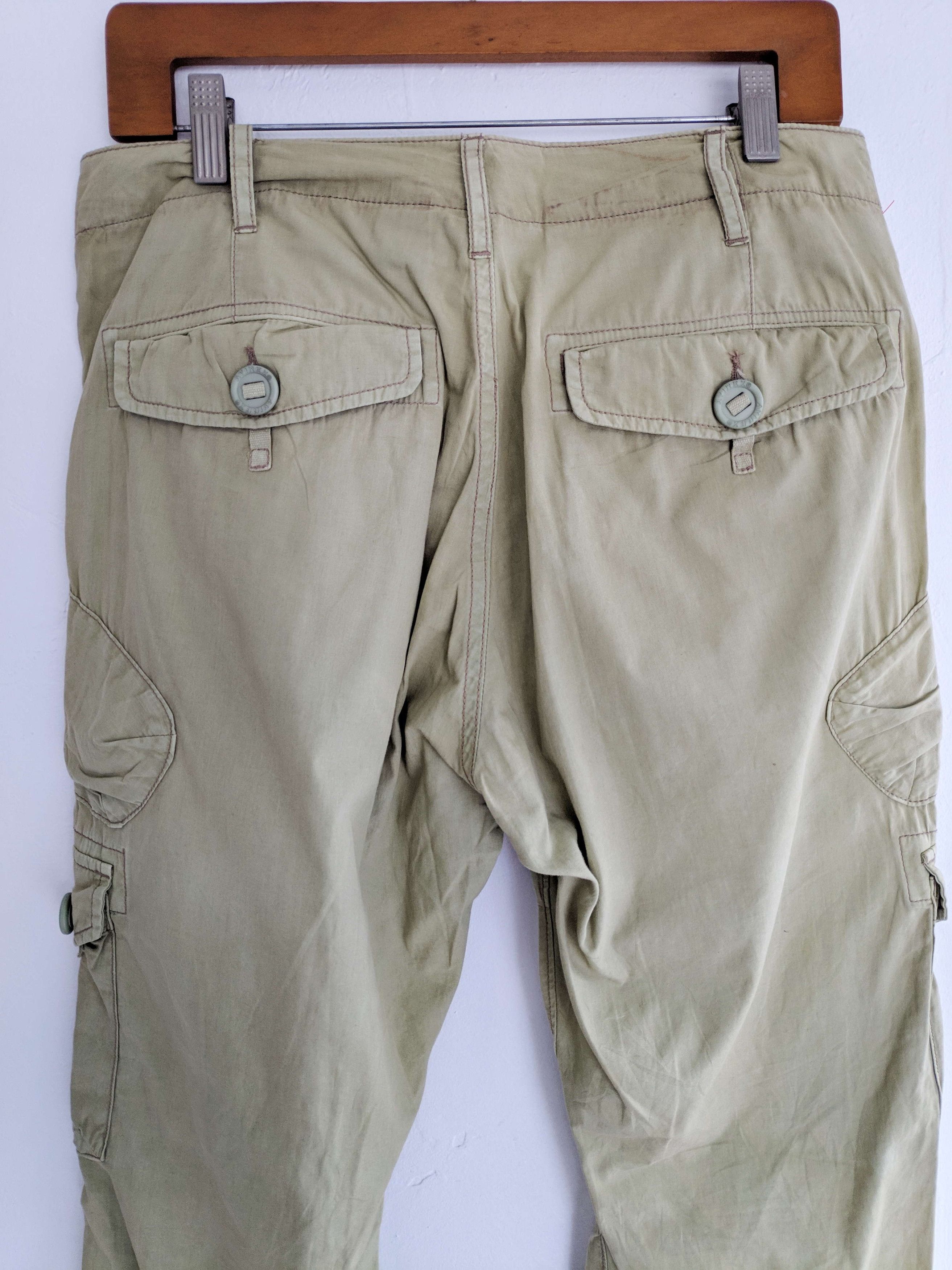 Avirex Army Cargo multi pocket tactical light military pants Size US 32 / EU 48 - 11 Thumbnail