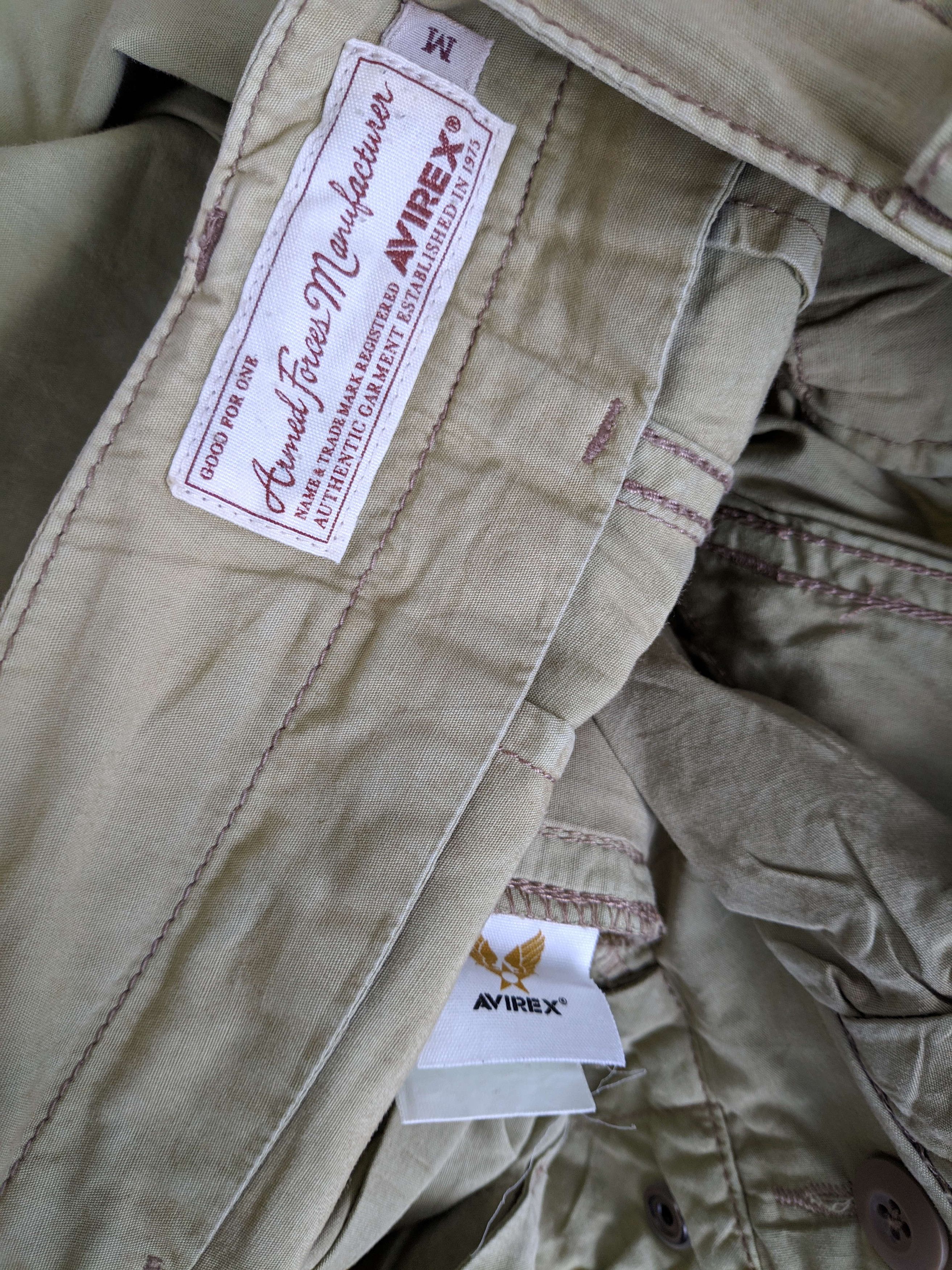 Avirex Army Cargo multi pocket tactical light military pants Size US 32 / EU 48 - 2 Thumbnail