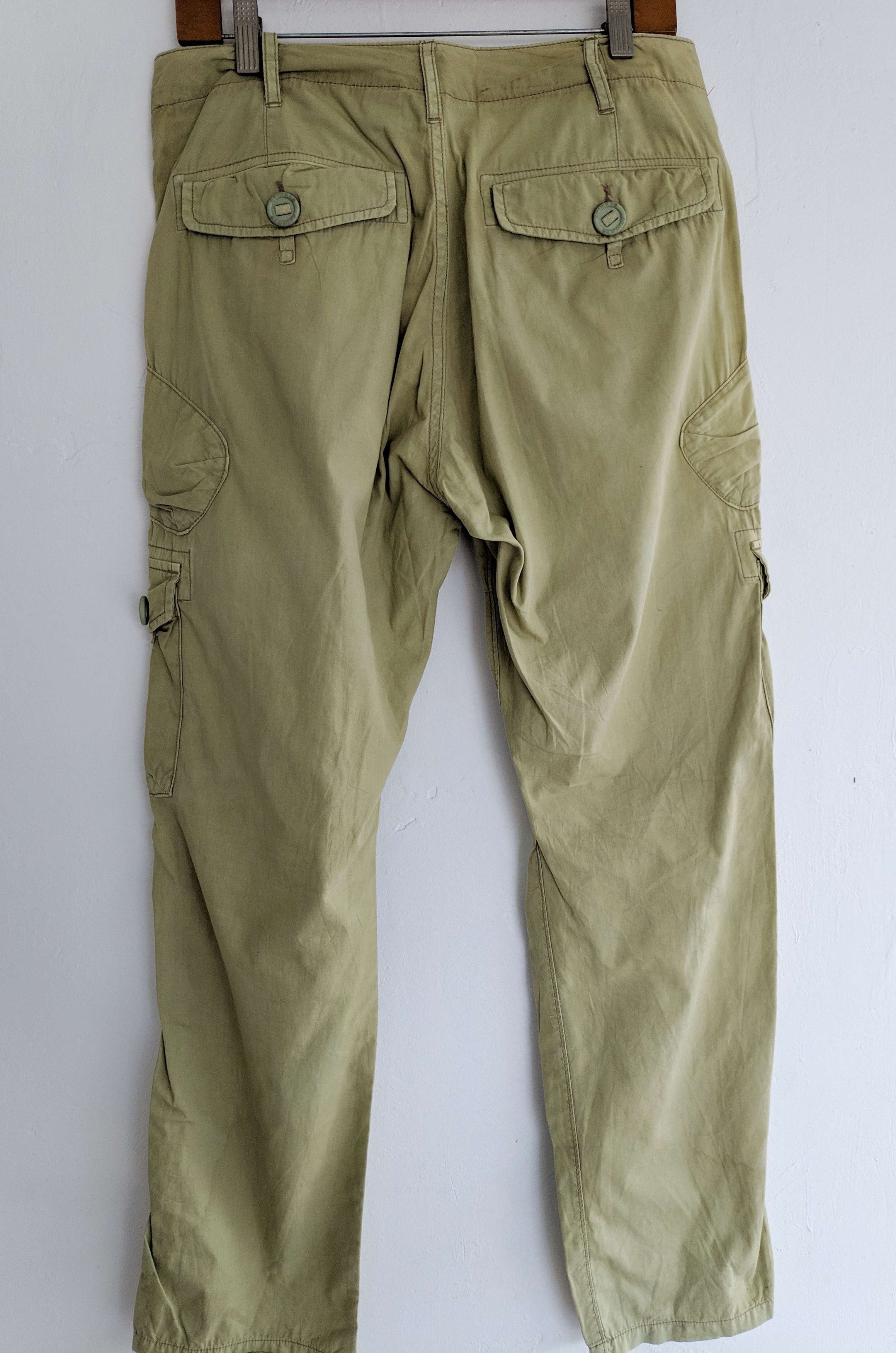 Avirex Army Cargo multi pocket tactical light military pants Size US 32 / EU 48 - 5 Thumbnail