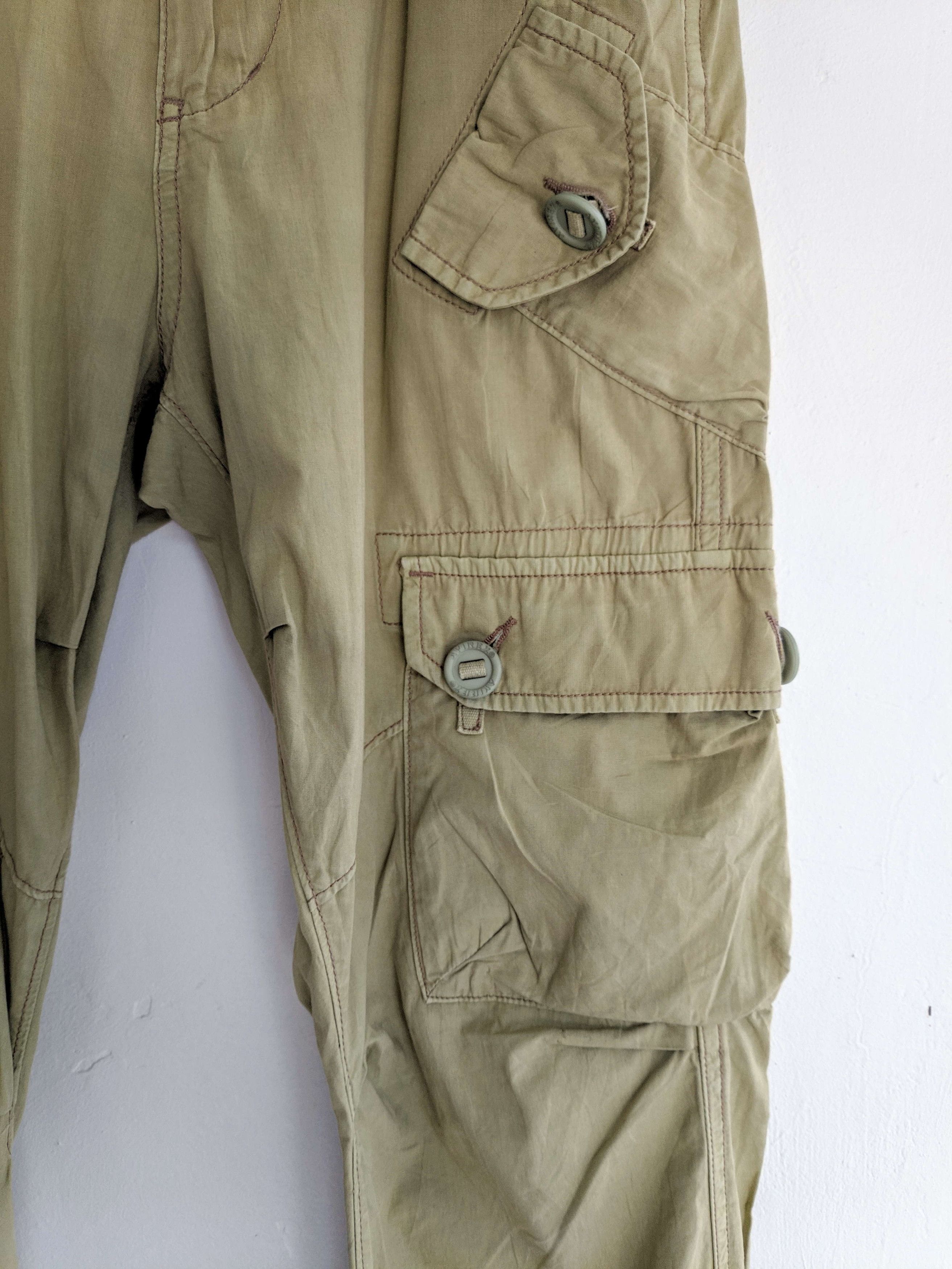 Avirex Army Cargo multi pocket tactical light military pants Size US 32 / EU 48 - 6 Thumbnail