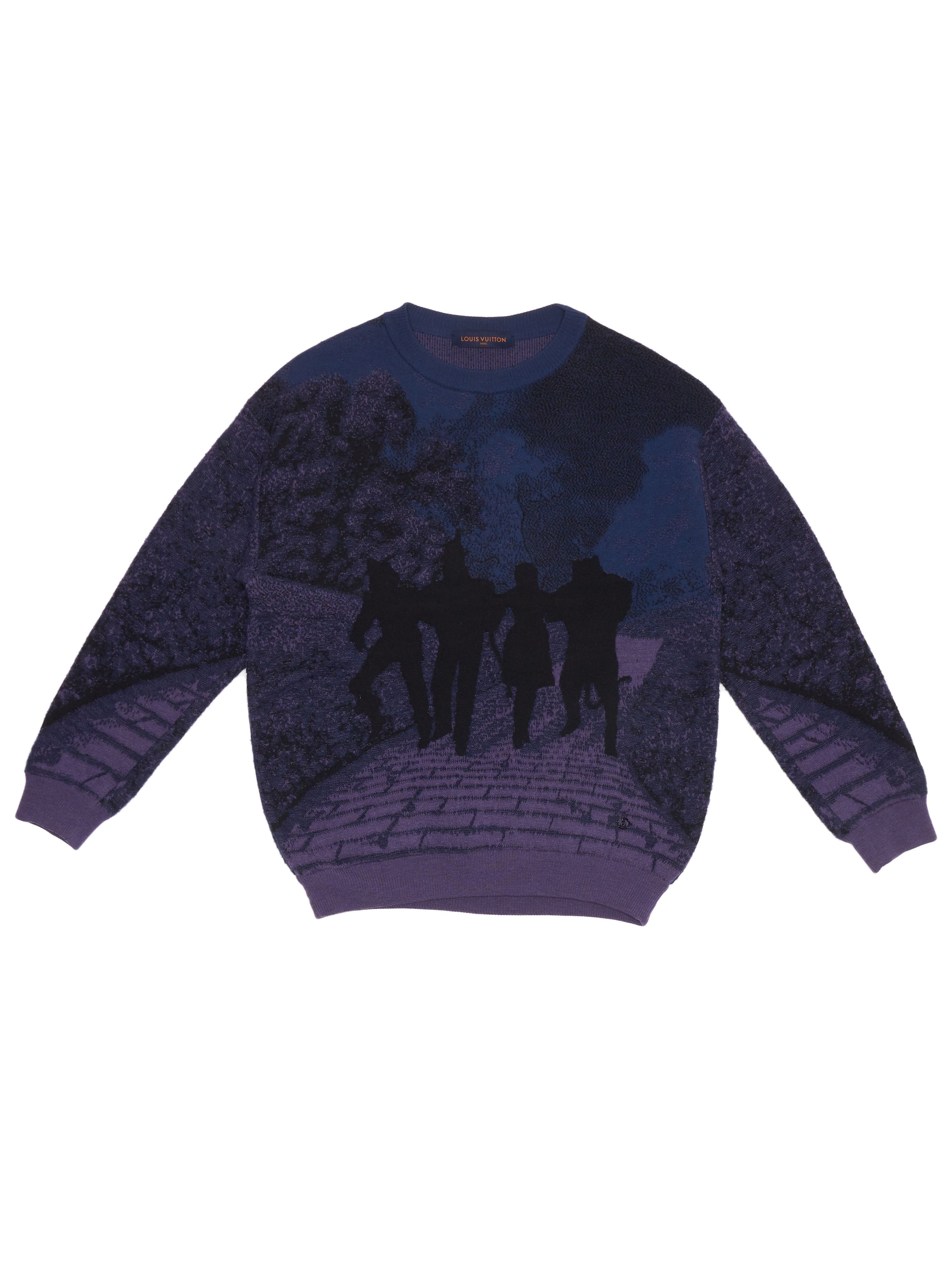 Louis Vuitton Louis Vuitton Purple Brick Road Sweater Virgil Wizard of Oz