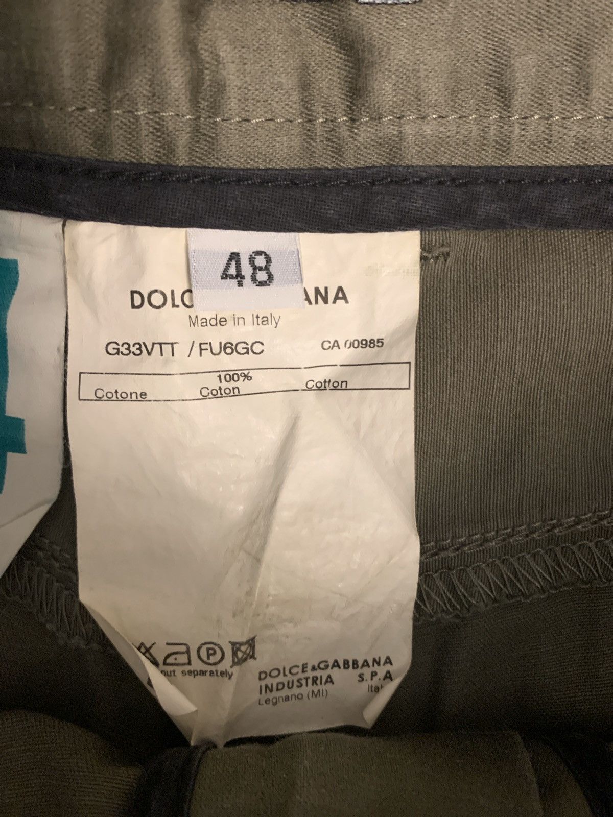 Dolce & Gabbana Kaki shorts Size US 34 / EU 50 - 5 Thumbnail