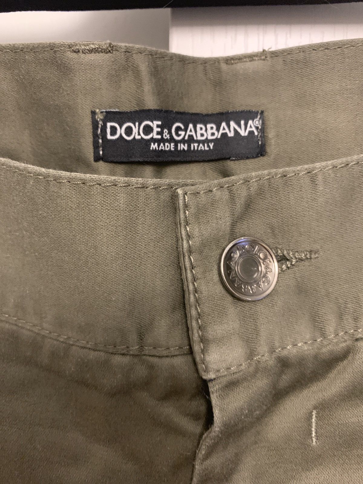 Dolce & Gabbana Kaki shorts Size US 34 / EU 50 - 2 Thumbnail