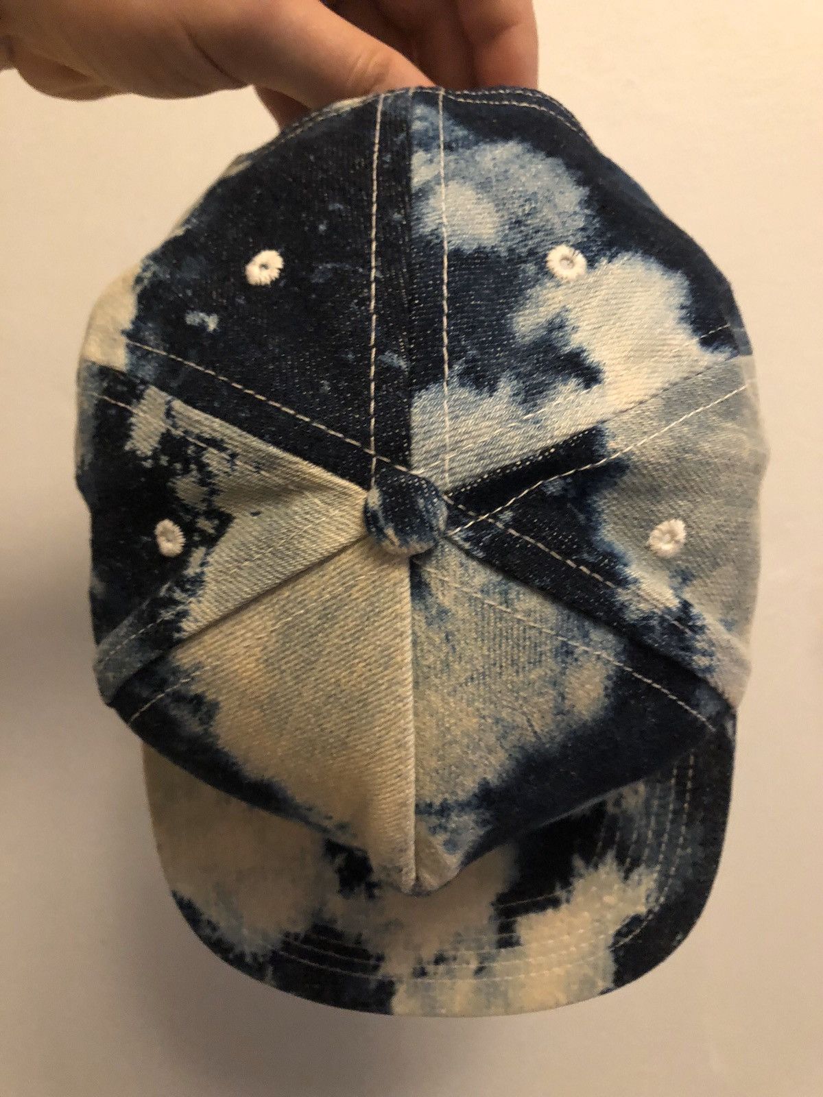 Supreme SS10 Supreme Bleached Denim SnapBack Size ONE SIZE - 3 Thumbnail