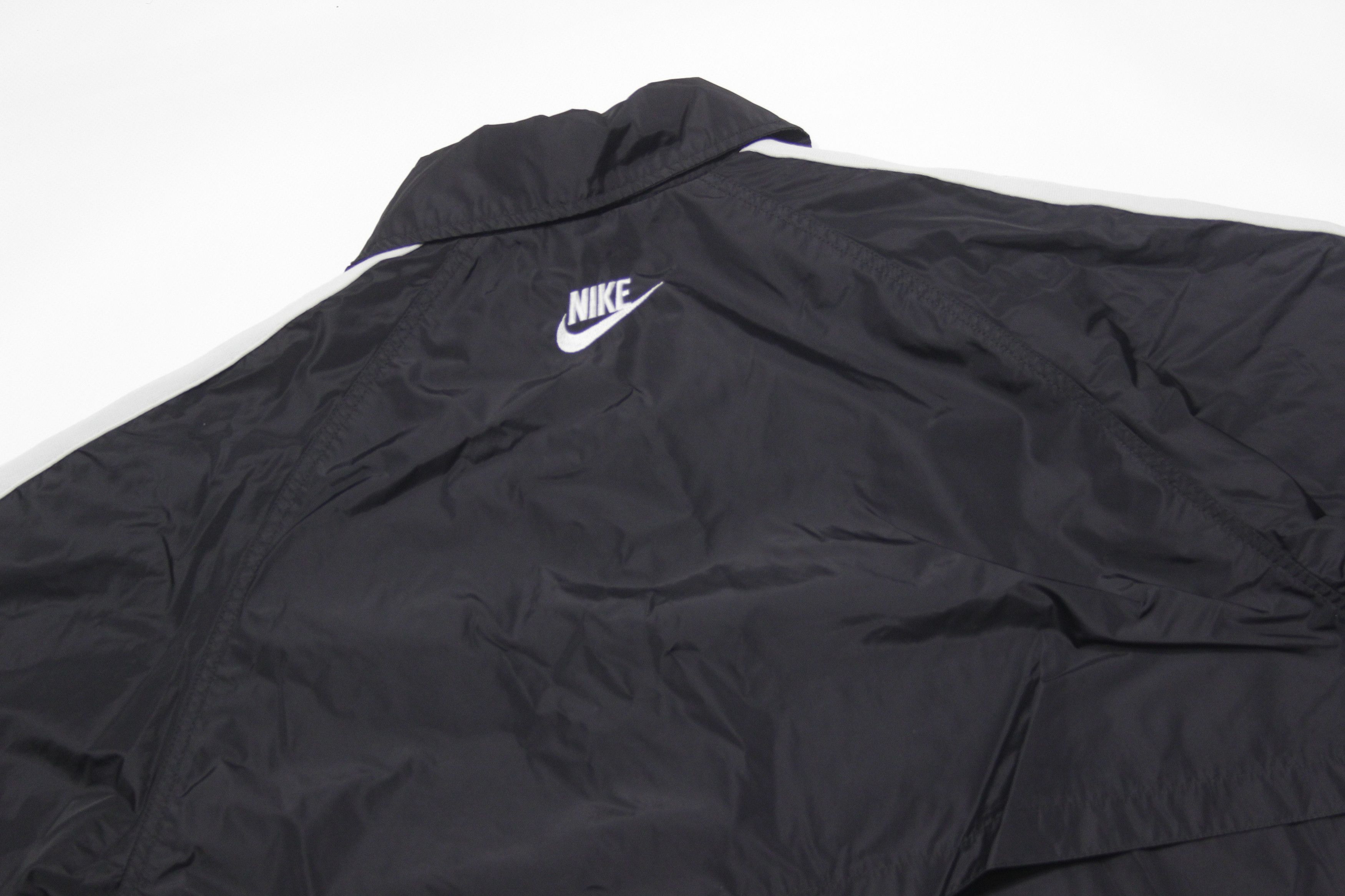 Nike Swoosh Logo Nylon Jacket Size US L / EU 52-54 / 3 - 3 Thumbnail