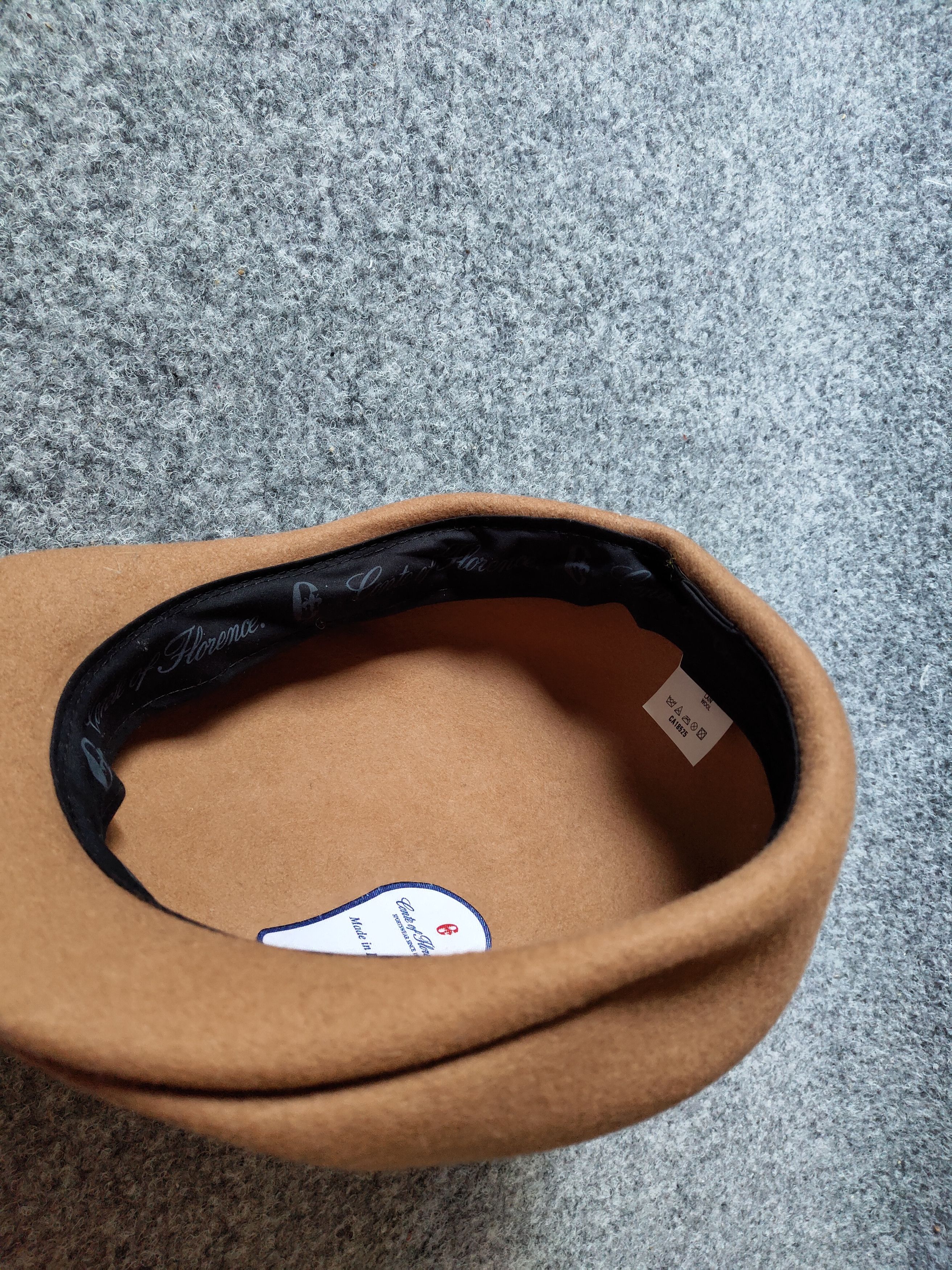 Conte of Florence Conte de Florence beige wool hat - made in Italy Size ONE SIZE - 13 Thumbnail