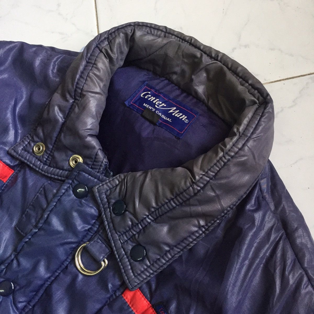 Japanese Brand Sun Faded Center Man Puffer Like Jacket Detachable Sleeve Size US L / EU 52-54 / 3 - 6 Thumbnail