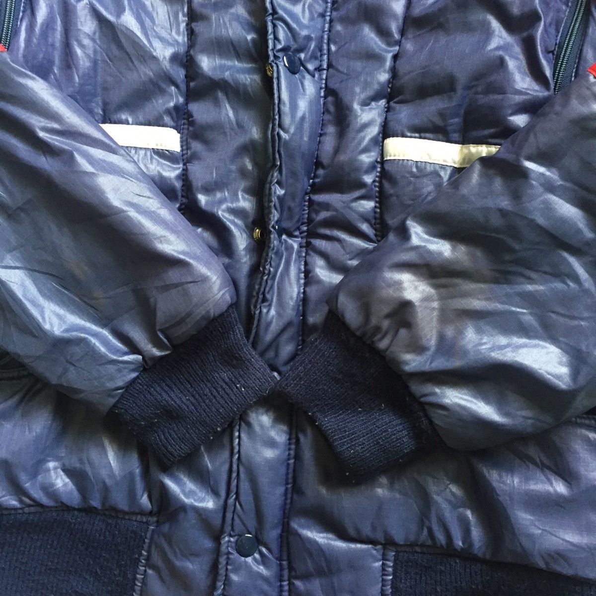 Japanese Brand Sun Faded Center Man Puffer Like Jacket Detachable Sleeve Size US L / EU 52-54 / 3 - 11 Thumbnail