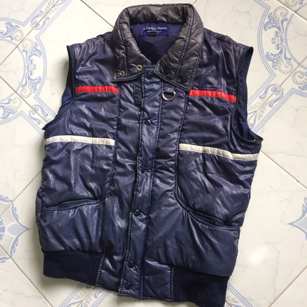 Japanese Brand Sun Faded Center Man Puffer Like Jacket Detachable Sleeve Size US L / EU 52-54 / 3 - 21 Thumbnail