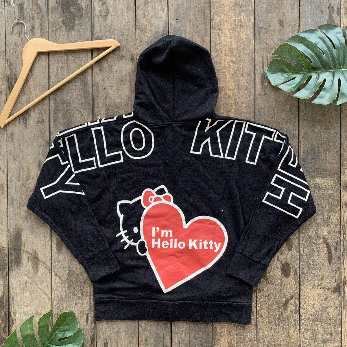 Cartoon Network × Japanese Brand × Vintage Hello kitty hoodie Size US L / EU 52-54 / 3 - 5 Thumbnail