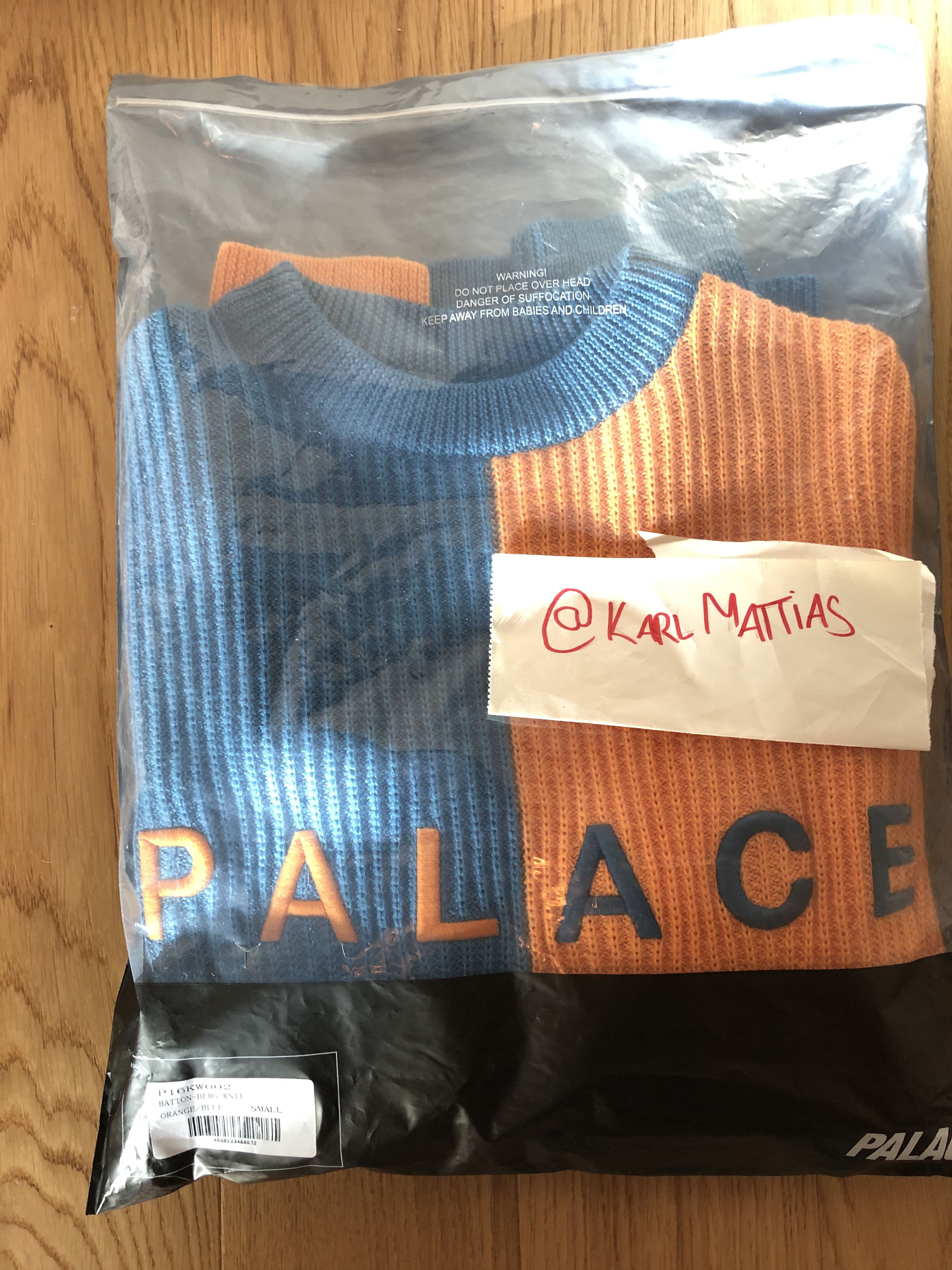 Palace Batton Berg Knit | Grailed