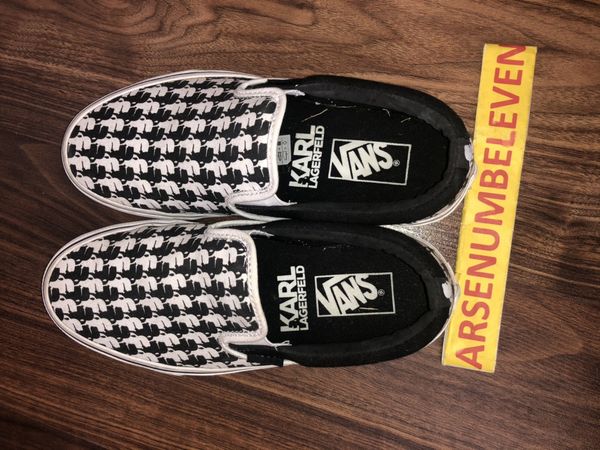 Karl Lagerfeld Vans x Karl Lagerfeld Chanel us6 mens 7.5 women