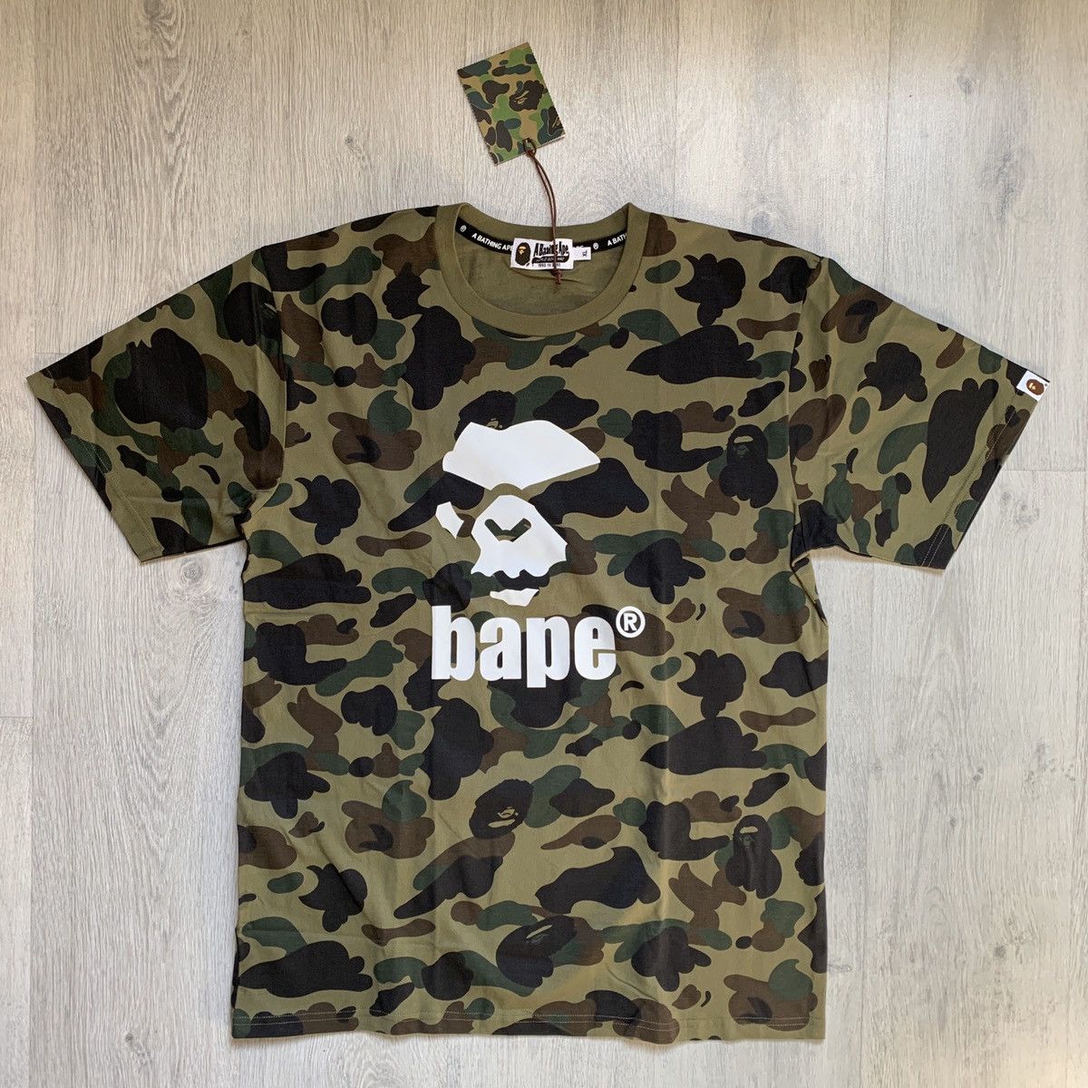Bape Camo T-Shirt Size US XL / EU 56 / 4 - 1 Thumbnail
