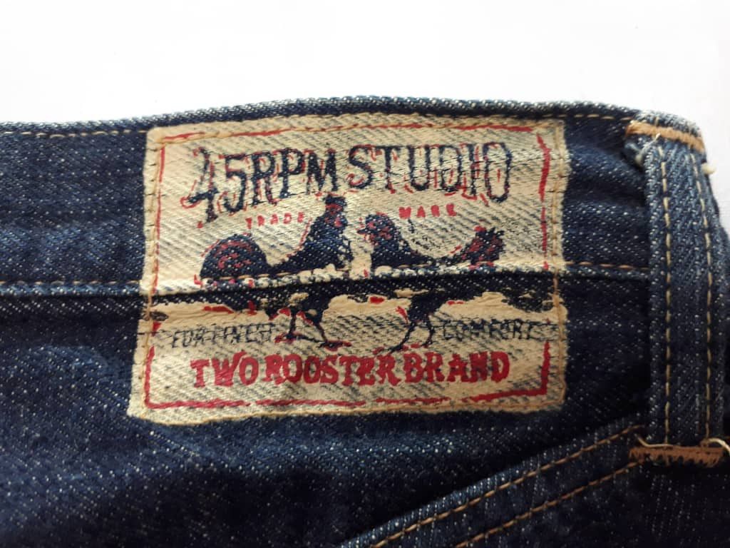 45rpm 45RPM STUDIO Two Rooster Brand Blue Denim Size US 26 / EU 42 - 7 Thumbnail