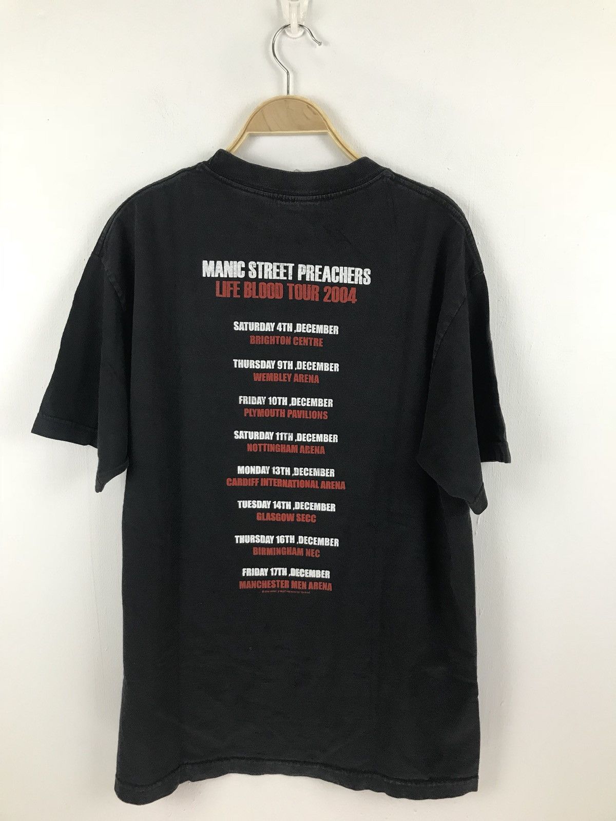 Vintage Manic Street Preachers Tour 2004 Size US L / EU 52-54 / 3 - 2 Thumbnail