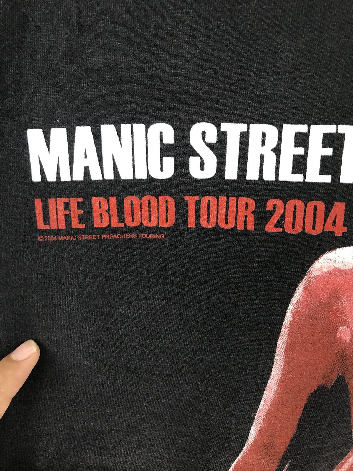 Vintage Manic Street Preachers Tour 2004 Size US L / EU 52-54 / 3 - 3 Thumbnail