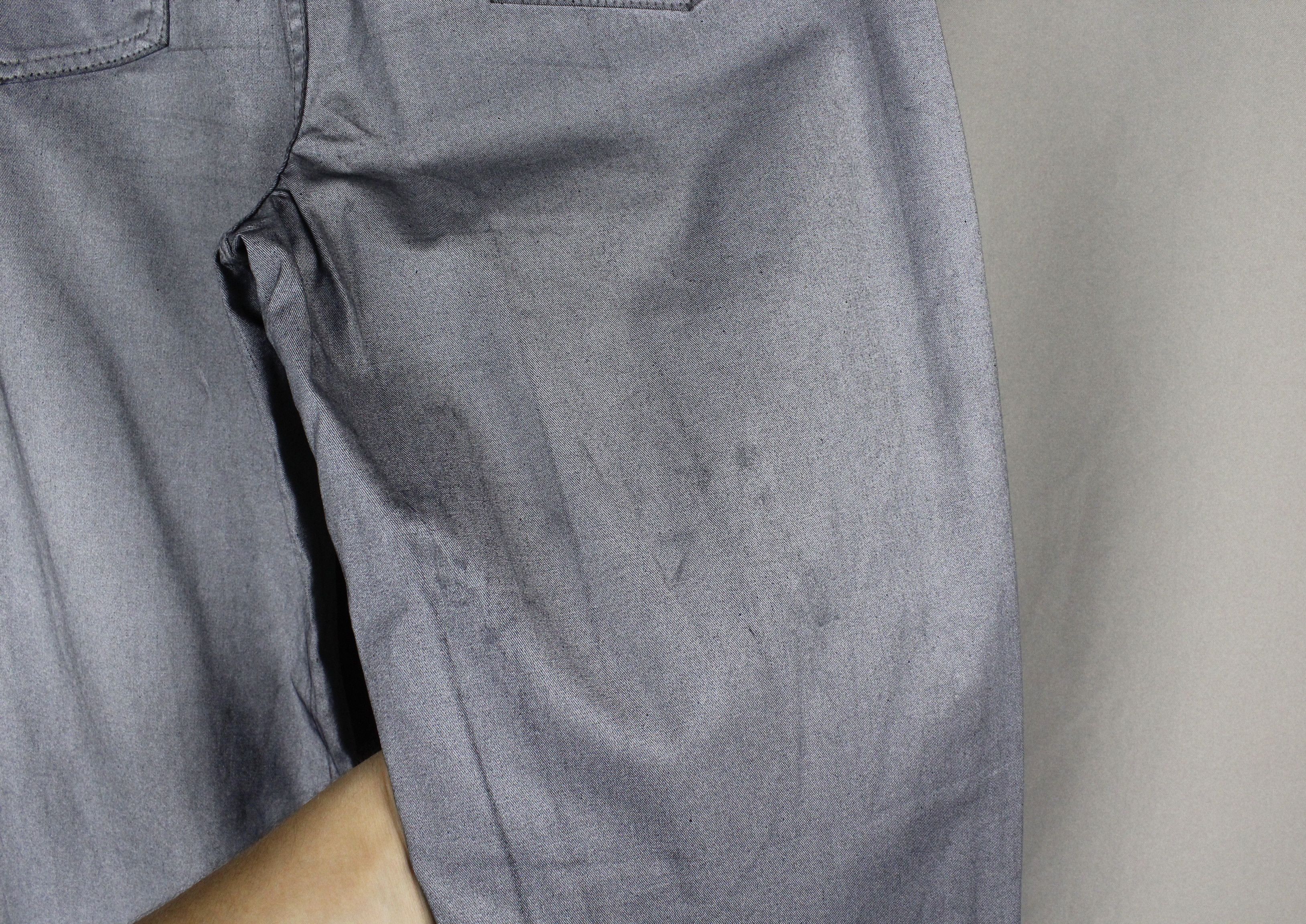 Versace Vintage Versace Jeans Couture Logo Silver Gray Pants Size US 30 / EU 46 - 12 Thumbnail