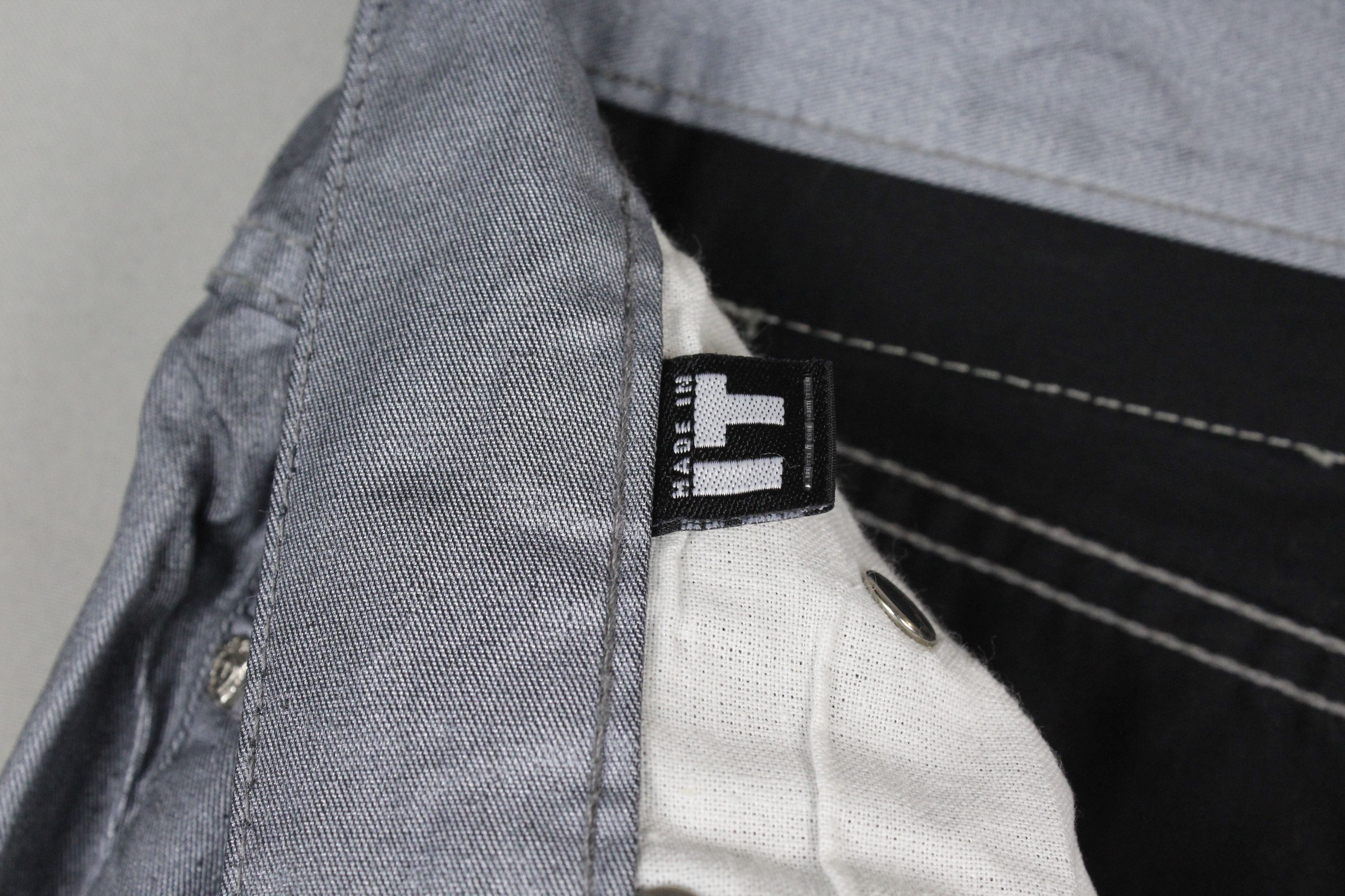 Versace Vintage Versace Jeans Couture Logo Silver Gray Pants Size US 30 / EU 46 - 18 Thumbnail