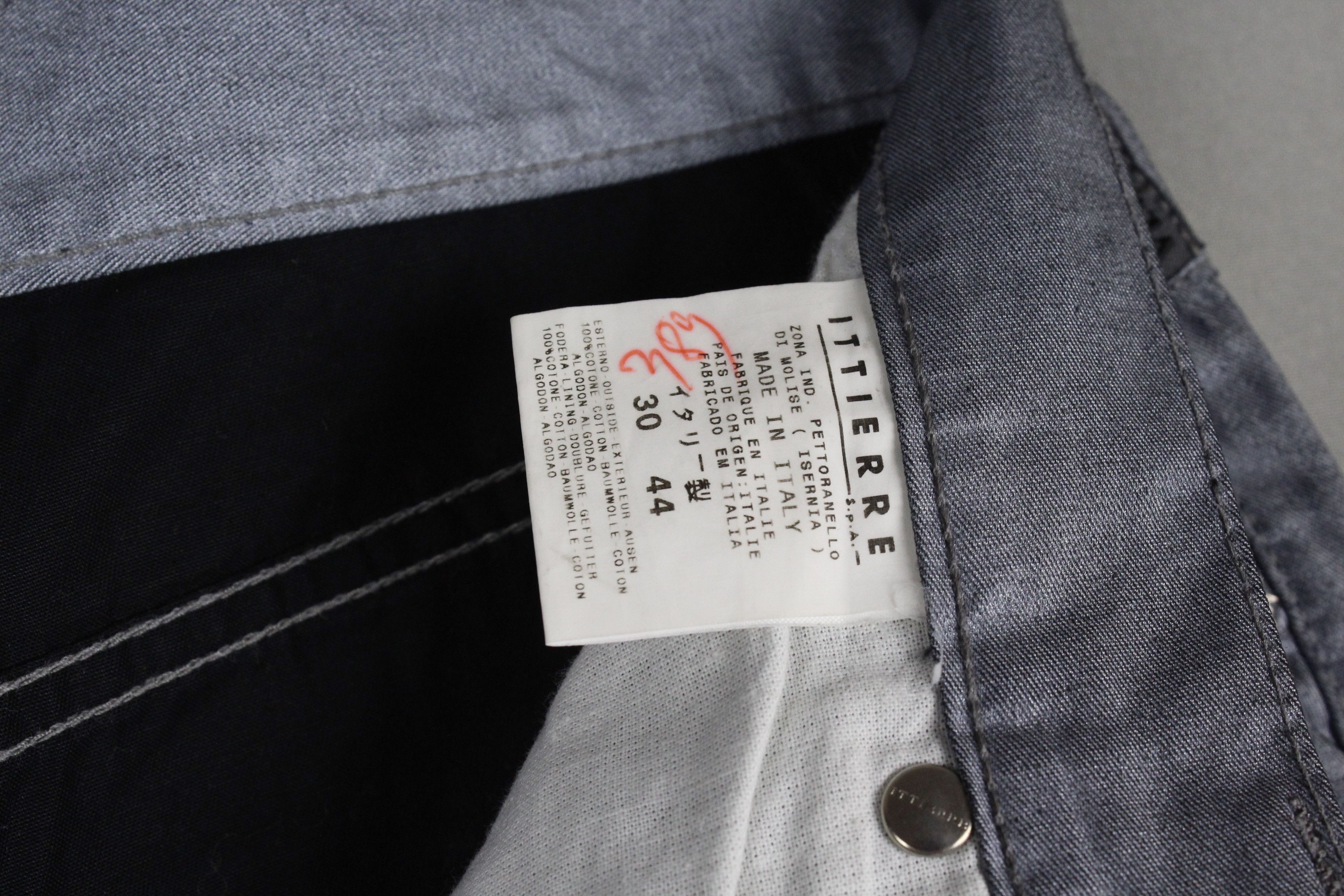 Versace Vintage Versace Jeans Couture Logo Silver Gray Pants Size US 30 / EU 46 - 16 Thumbnail
