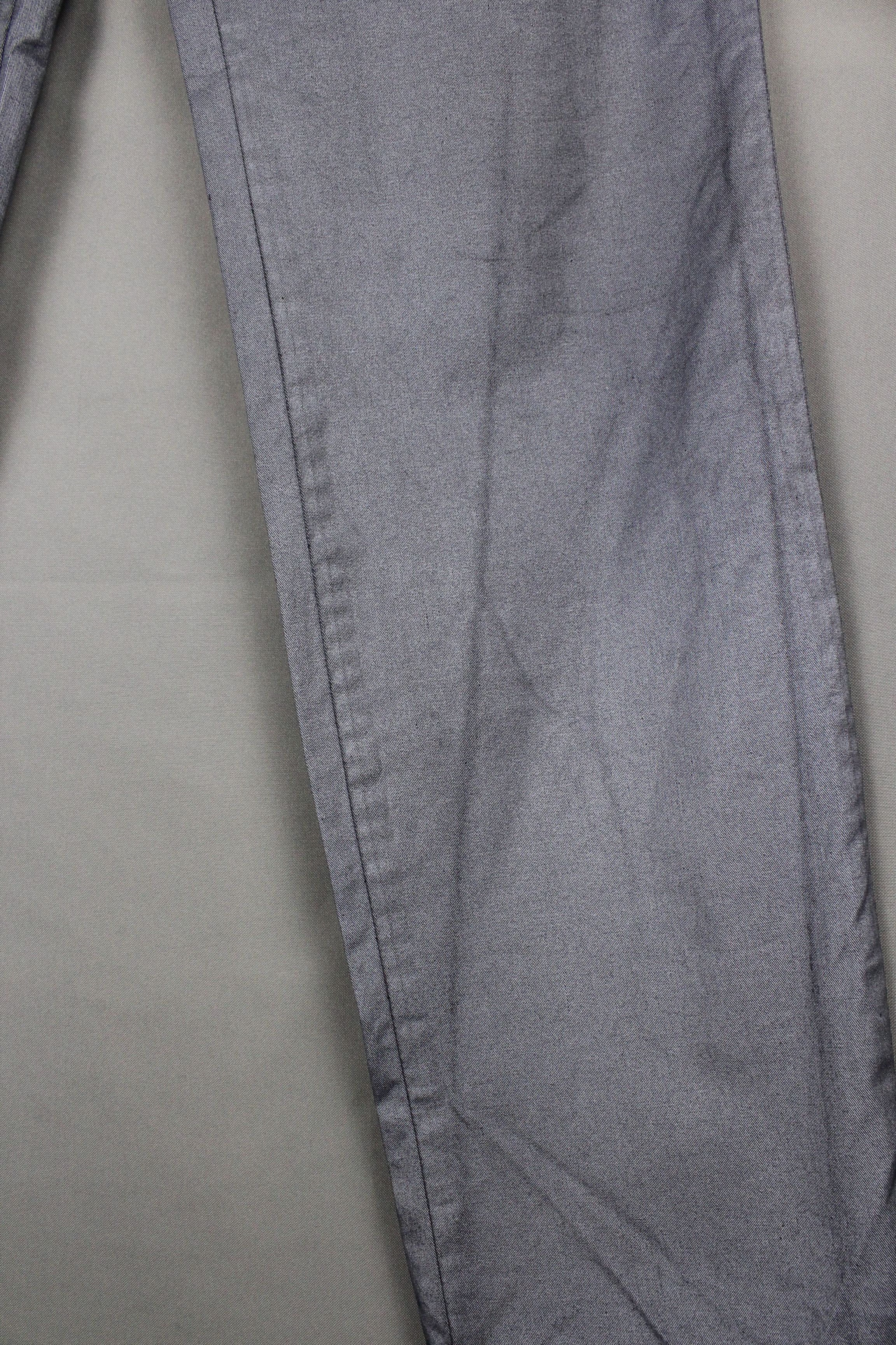 Versace Vintage Versace Jeans Couture Logo Silver Gray Pants Size US 30 / EU 46 - 5 Thumbnail