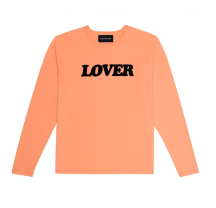 Bianca Chandon Bianca Chandon Lover Long Sleeve T-Shirt Peach Size