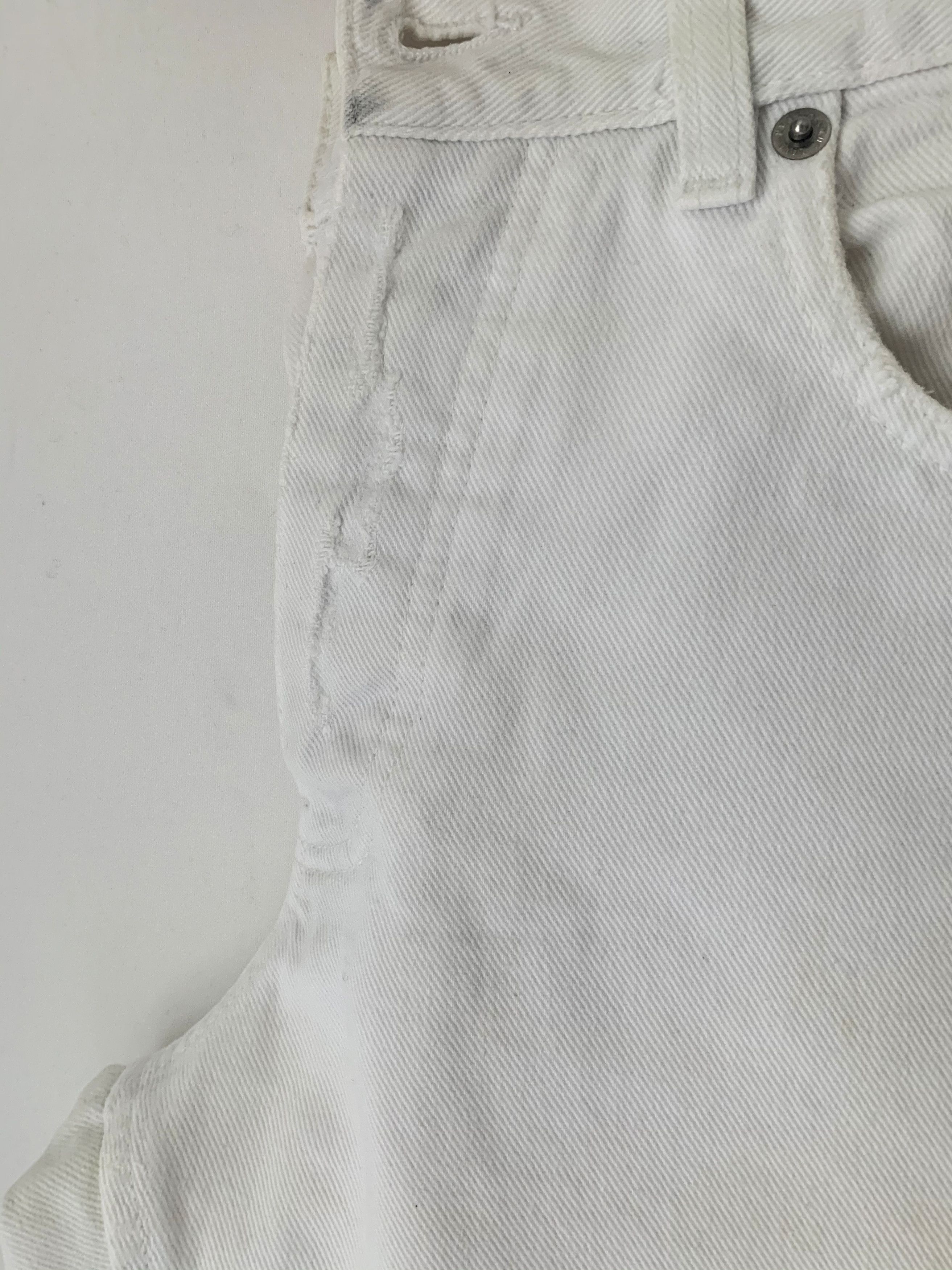 Helmut Lang Vintage Helmut Lang Distressed Denim White Size US 30 / EU 46 - 3 Thumbnail